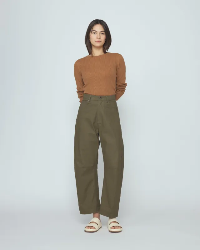 Ribbed Long Sleeves - SS26 - Rust made by 7115 by Szeki