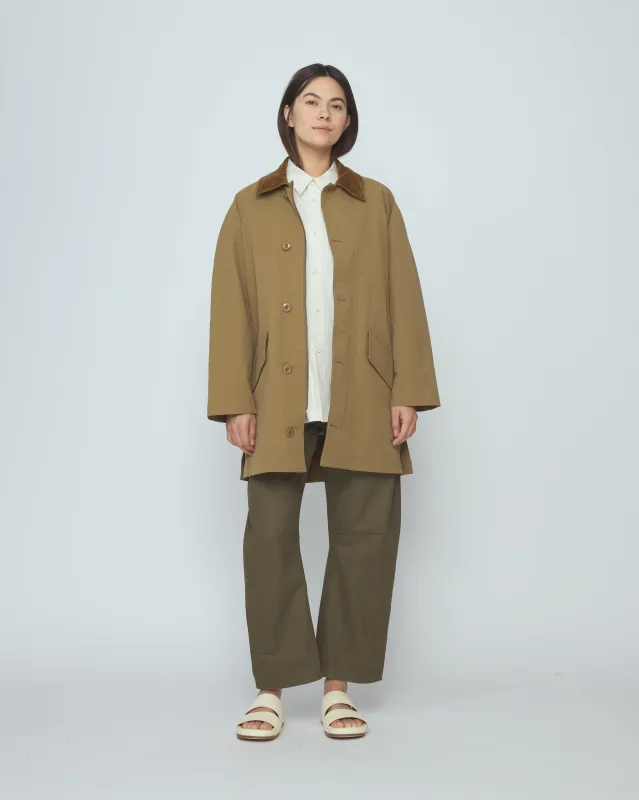 Mid-Length Duster - SS26 - Tan Brown made by 7115 by Szeki