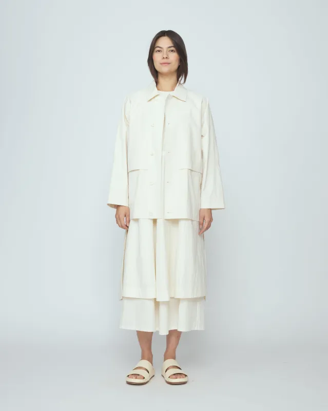 Spring Chore Jacket - SS26 - Rice White made by 7115 by Szeki