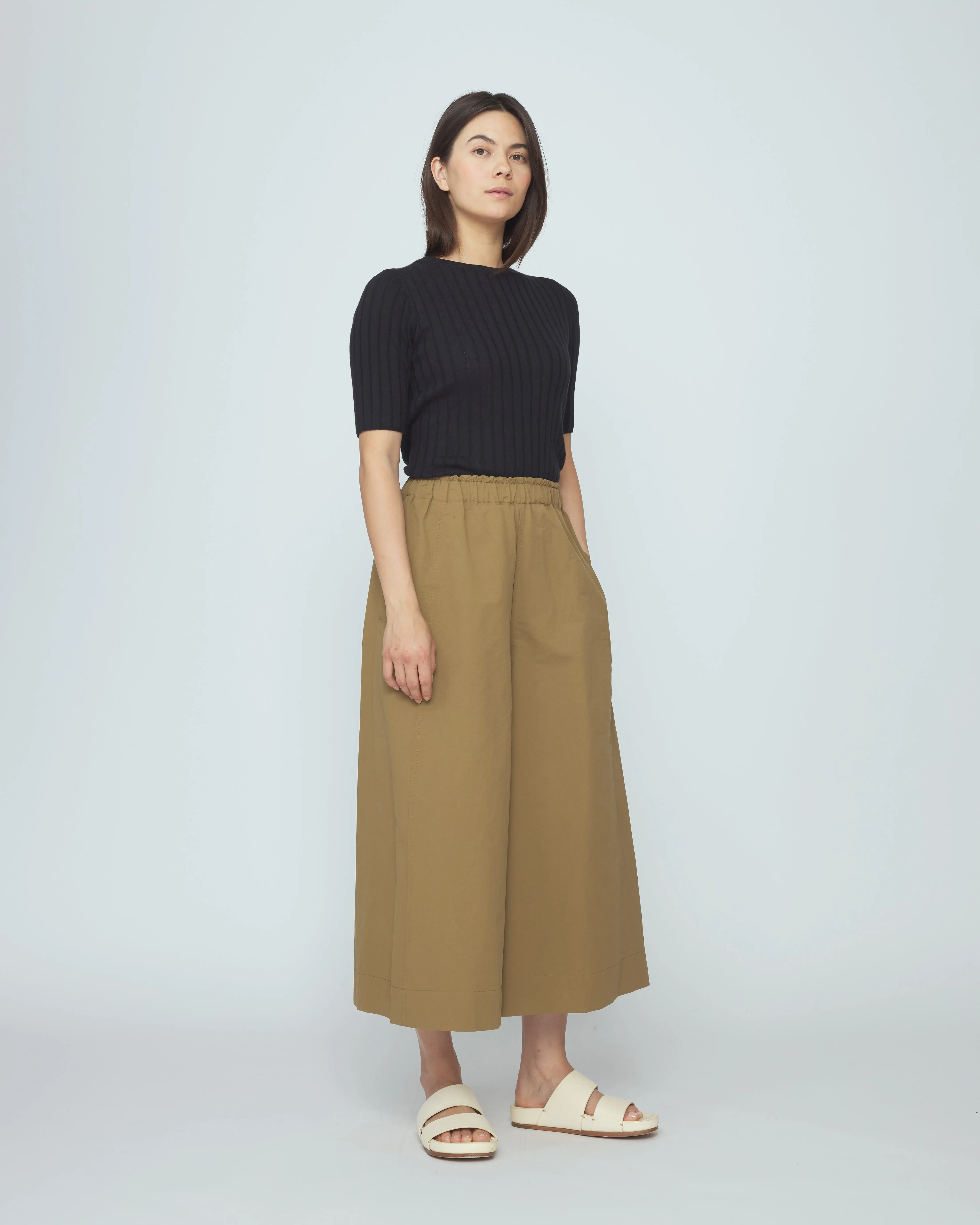 Elastic Culotte - SS26 - Tan Brown sold by 7115 by Szeki product image thumbnail 3