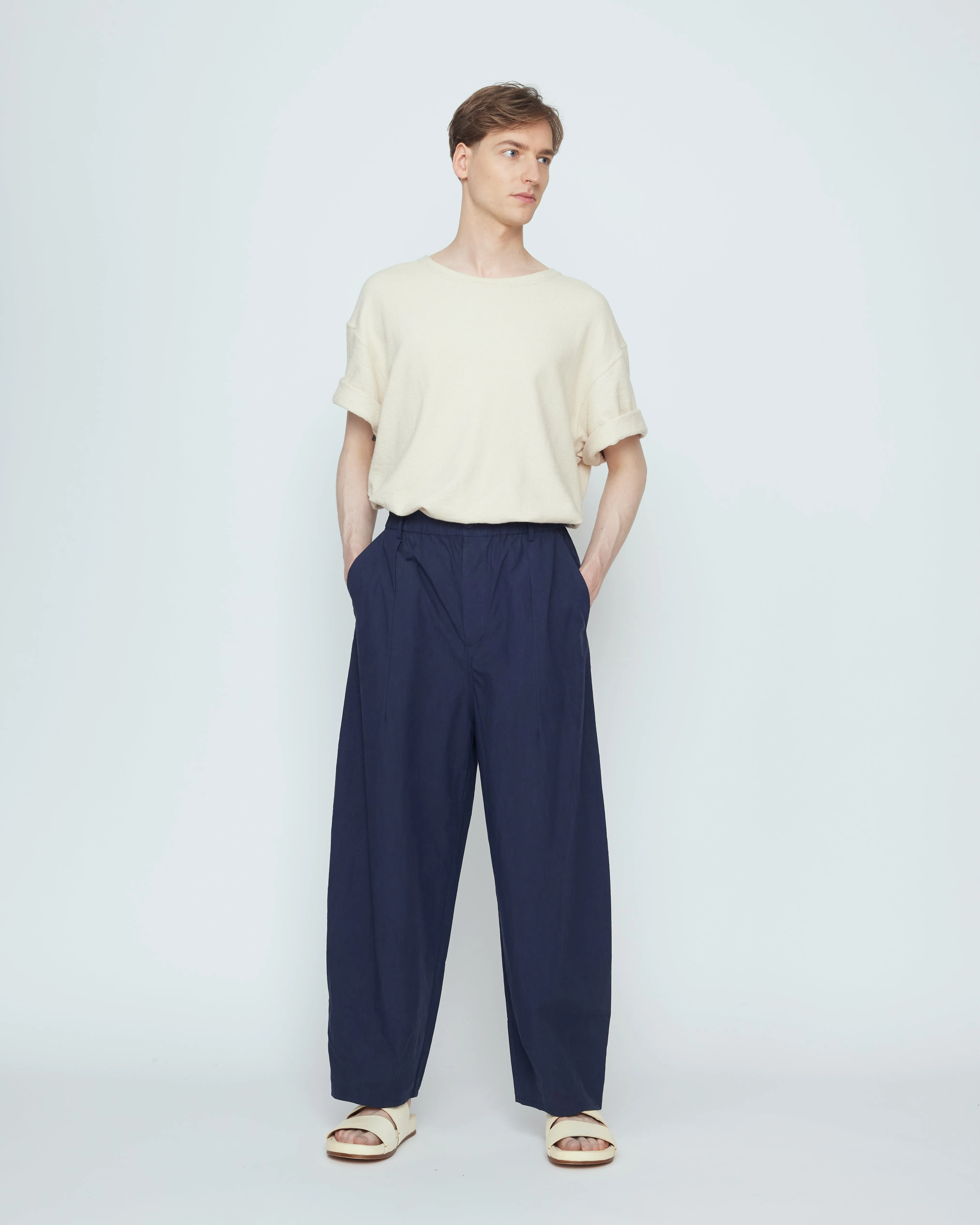 Papery Lantern Trouser - SS26 - Navy sold by 7115 by Szeki product image thumbnail 5