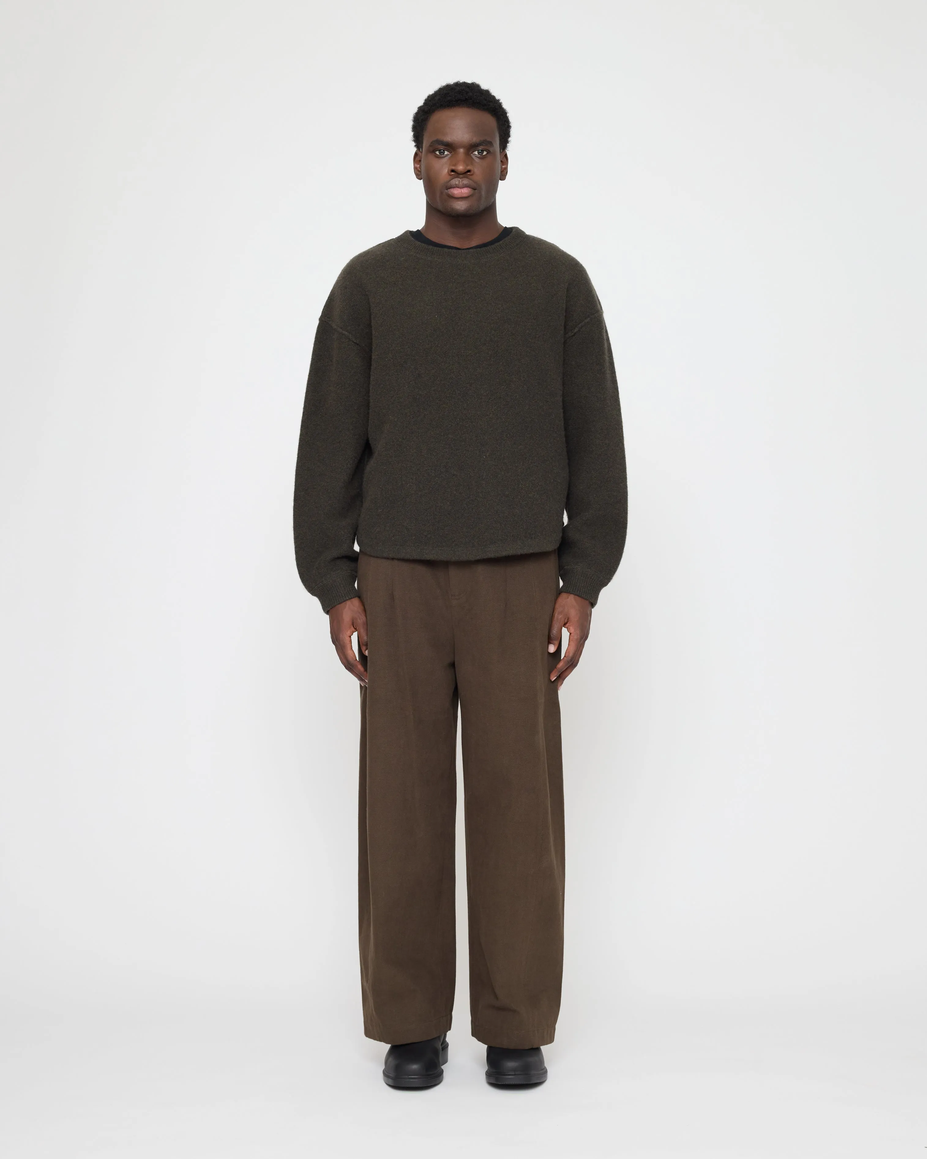 Straight Legged Trouser - FW26 - Taupe Brown sold by 7115 by Szeki product image thumbnail 3