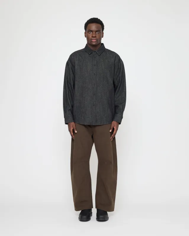Unisex Dolman Shirt - Soft Denim Edition - FW26 - Black made by 7115 by Szeki