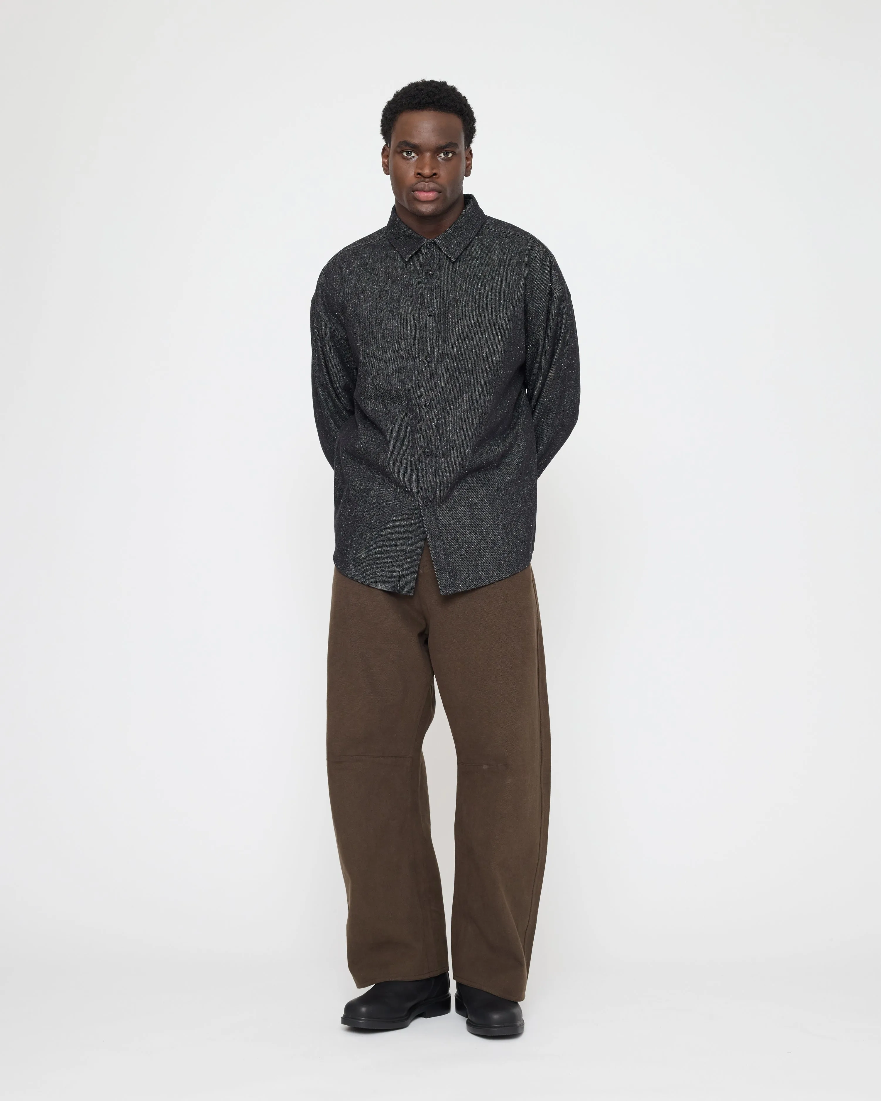 Unisex Dolman Shirt - Soft Denim Edition - FW26 - Black sold by 7115 by Szeki product image thumbnail 5