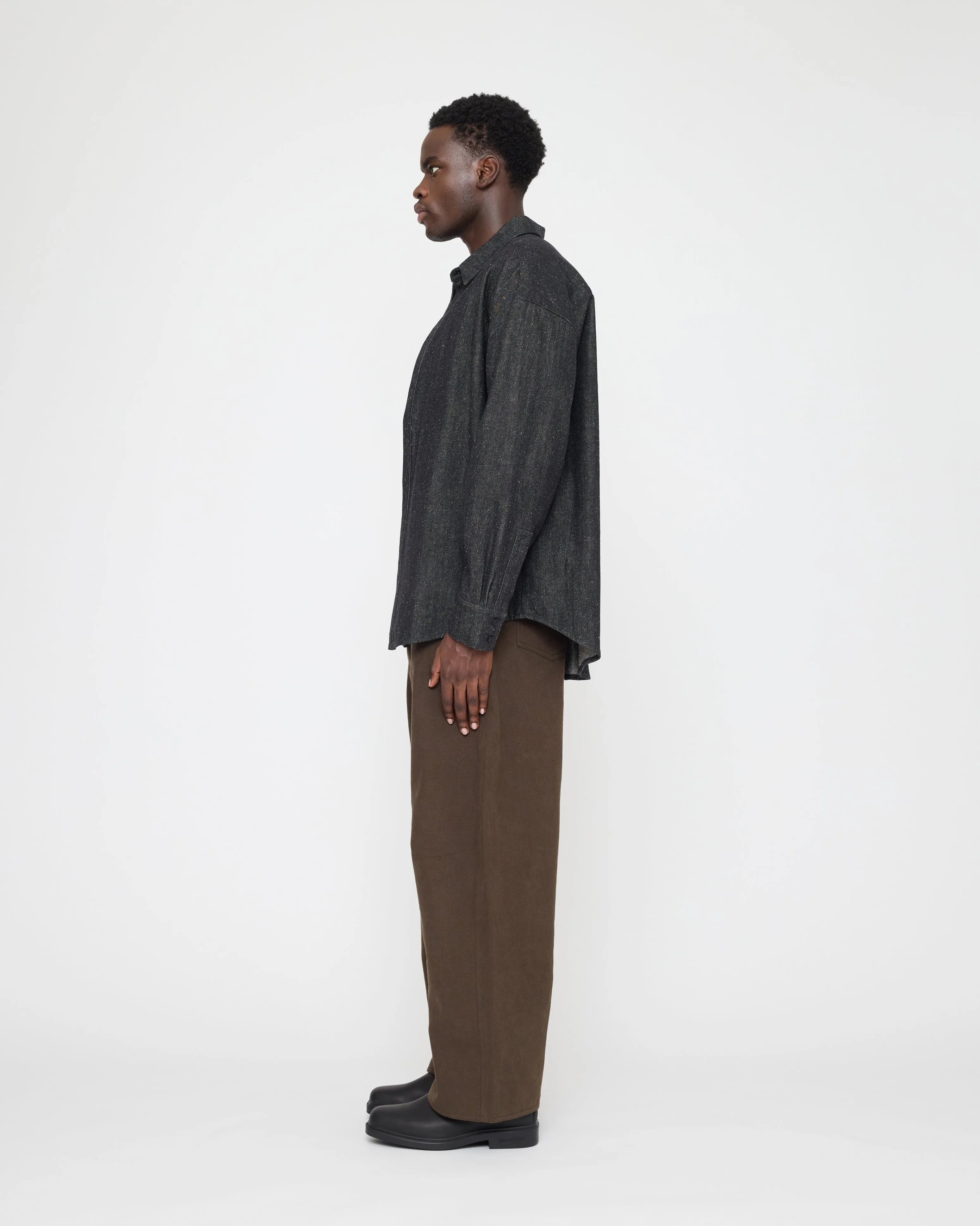 Unisex Dolman Shirt - Soft Denim Edition - FW26 - Black sold by 7115 by Szeki product image thumbnail 3