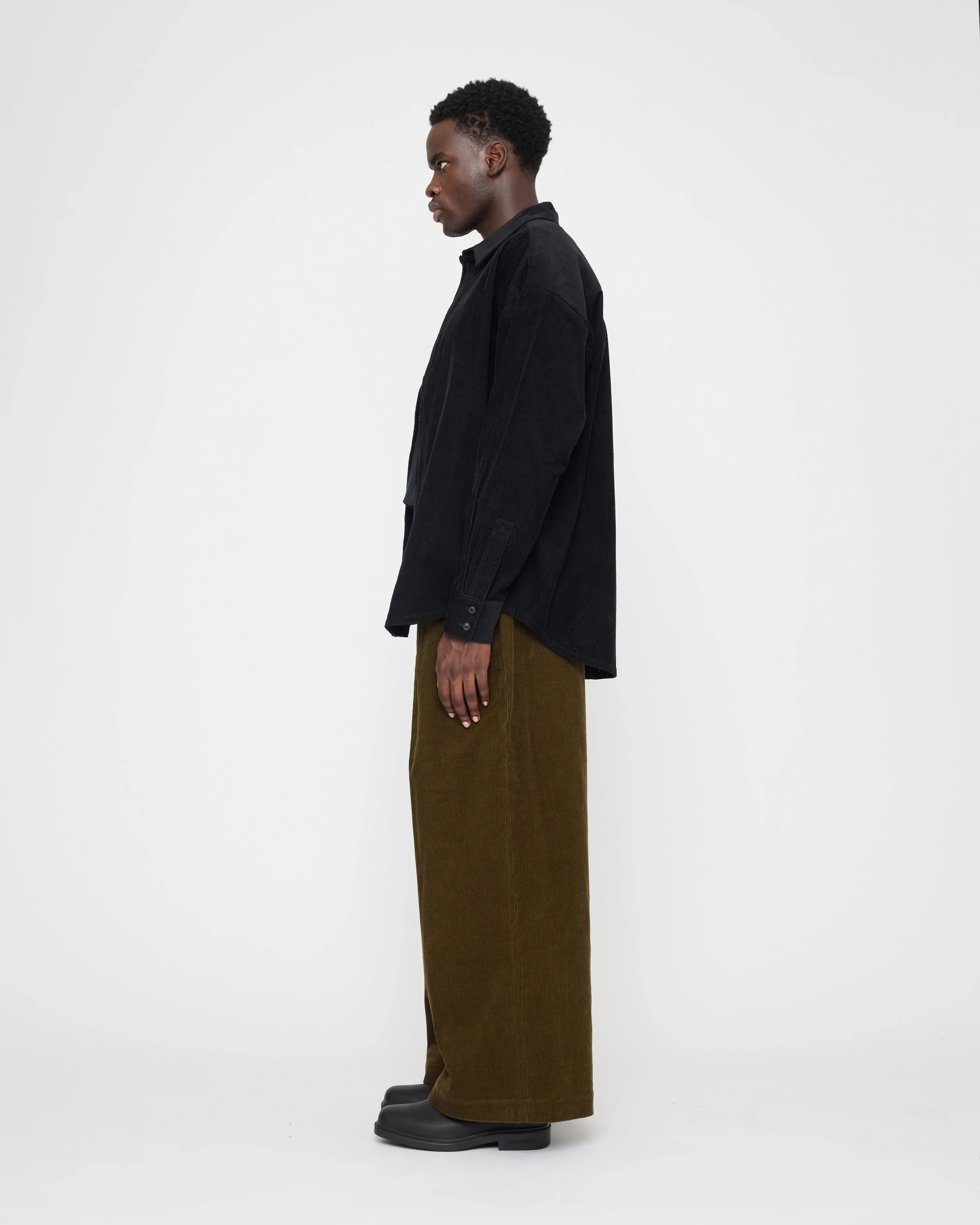 Unisex Dolman Shirt - Corduroy Edition - FW26 - Black Corduroy sold by 7115 by Szeki product image thumbnail 5