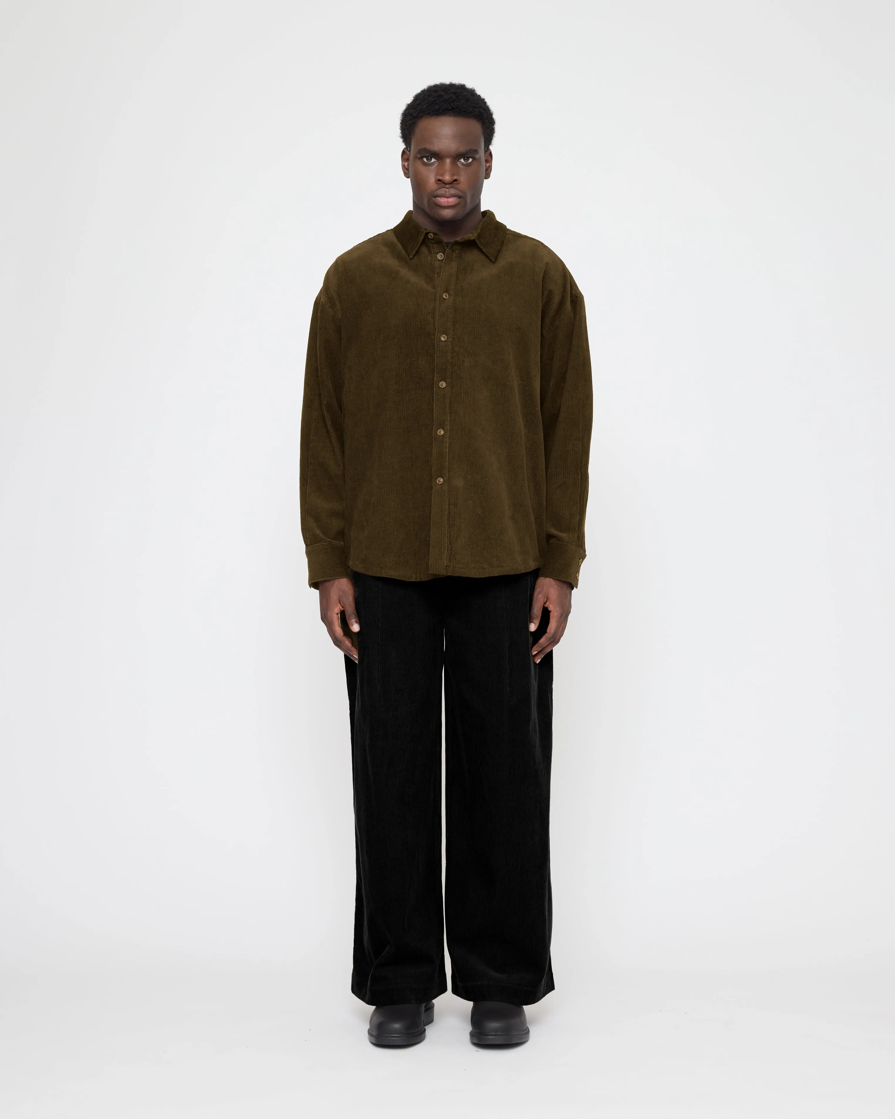 Unisex Dolman Shirt - Corduroy Edition - FW26 - Olive Corduroy sold by 7115 by Szeki product image thumbnail 2