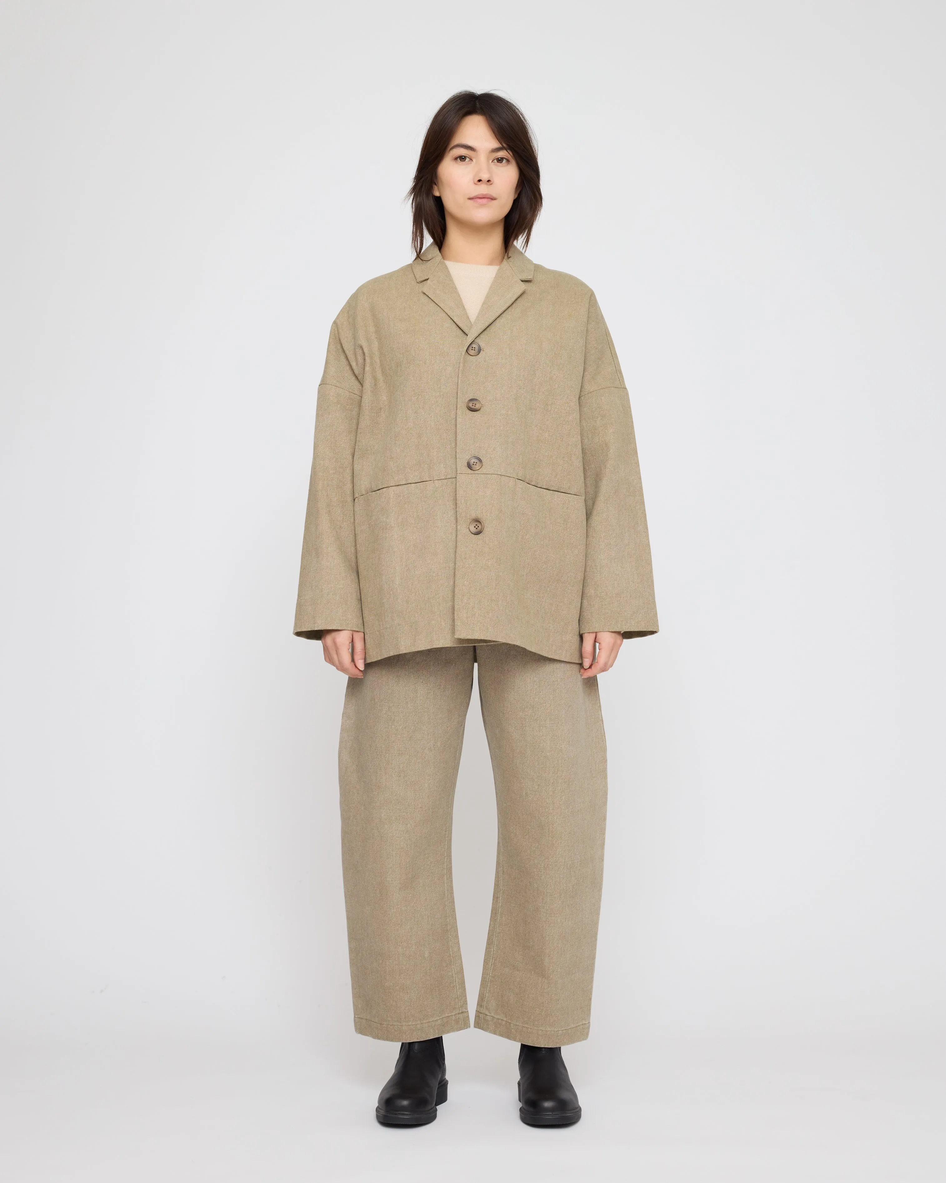 Oversized Blazer - FW26 - Washed Tan sold by 7115 by Szeki