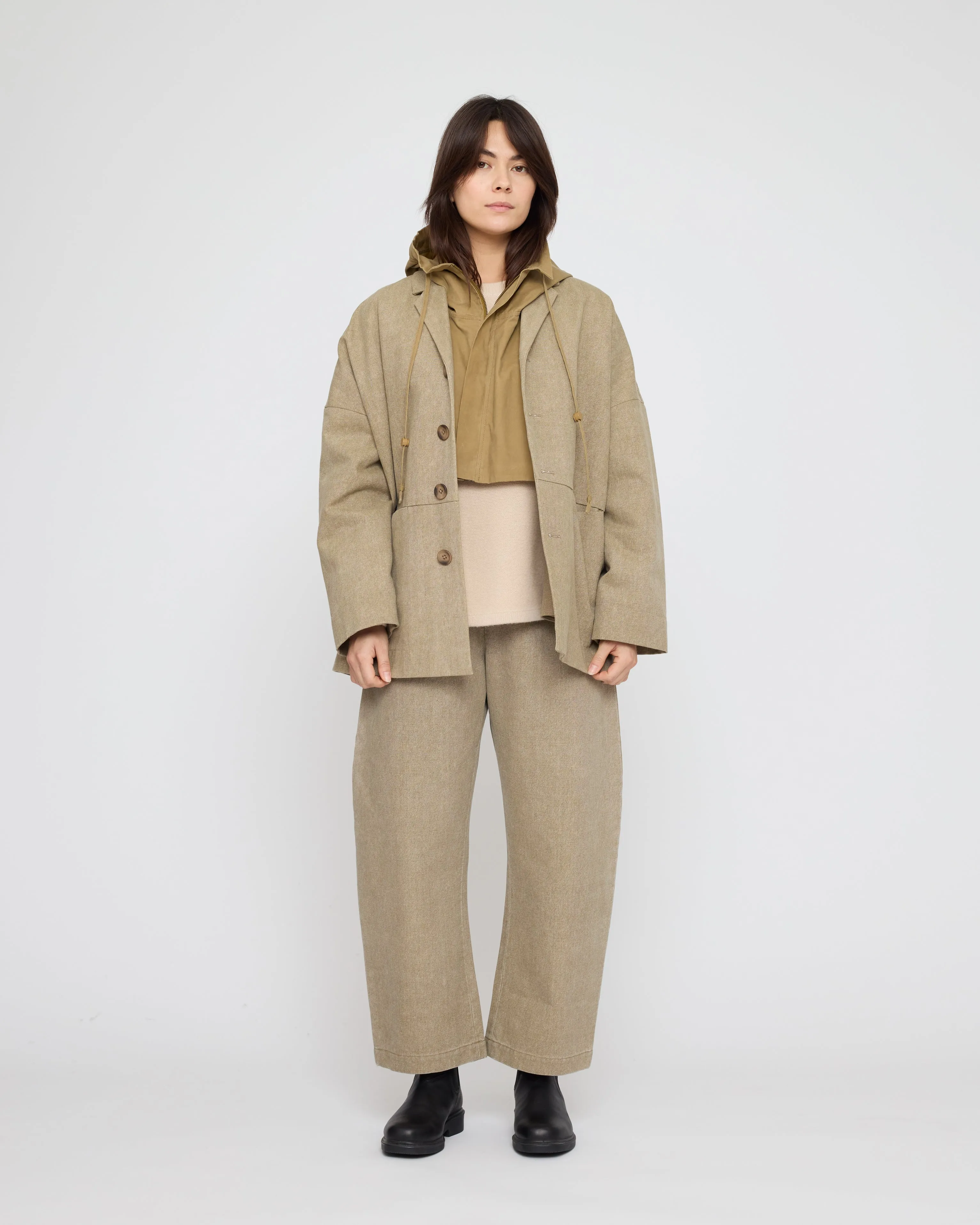 Oversized Blazer - FW26 - Washed Tan sold by 7115 by Szeki product image thumbnail 5