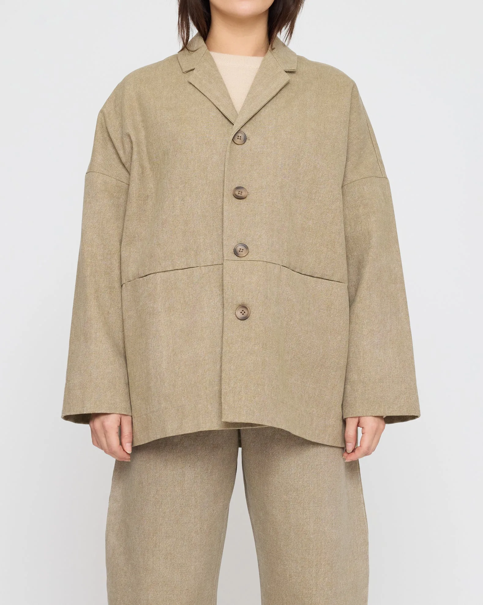 Oversized Blazer - FW26 - Washed Tan sold by 7115 by Szeki product image thumbnail 3