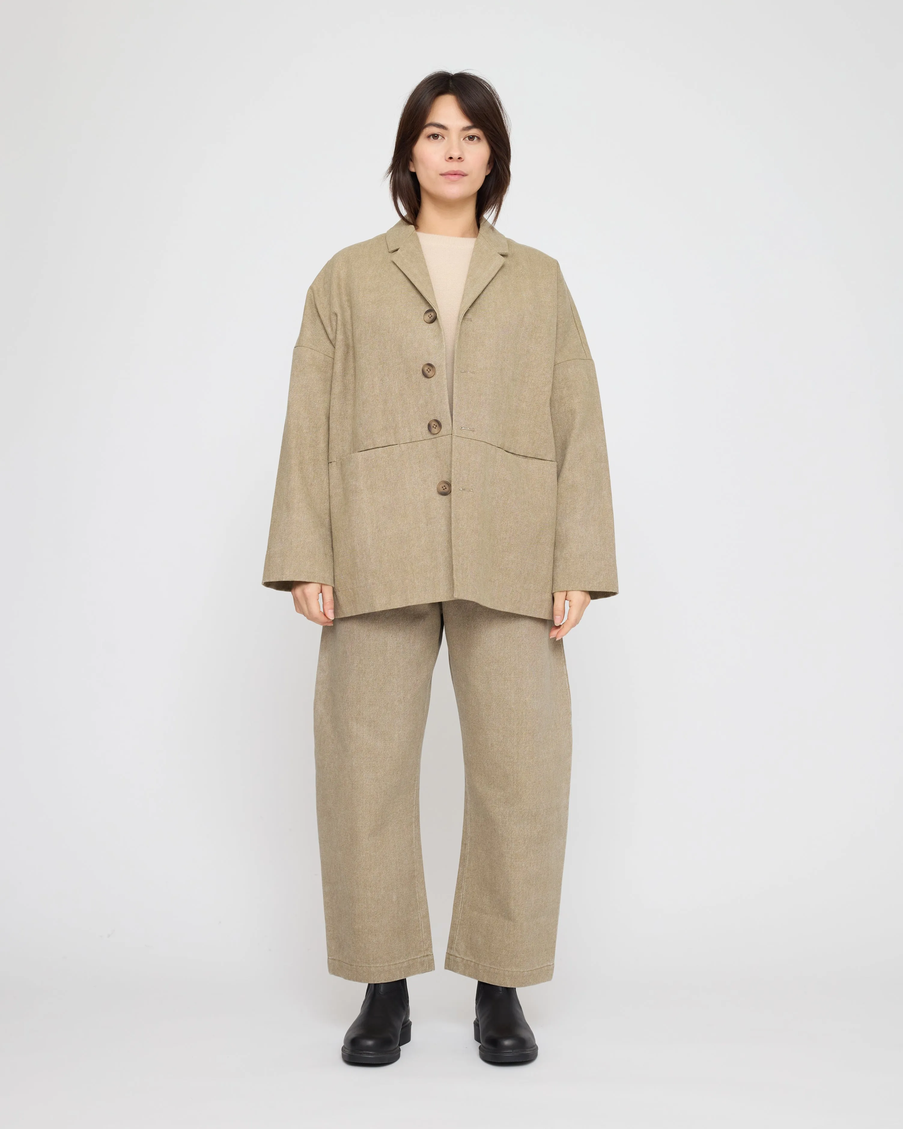 Oversized Blazer - FW26 - Washed Tan sold by 7115 by Szeki product image thumbnail 4