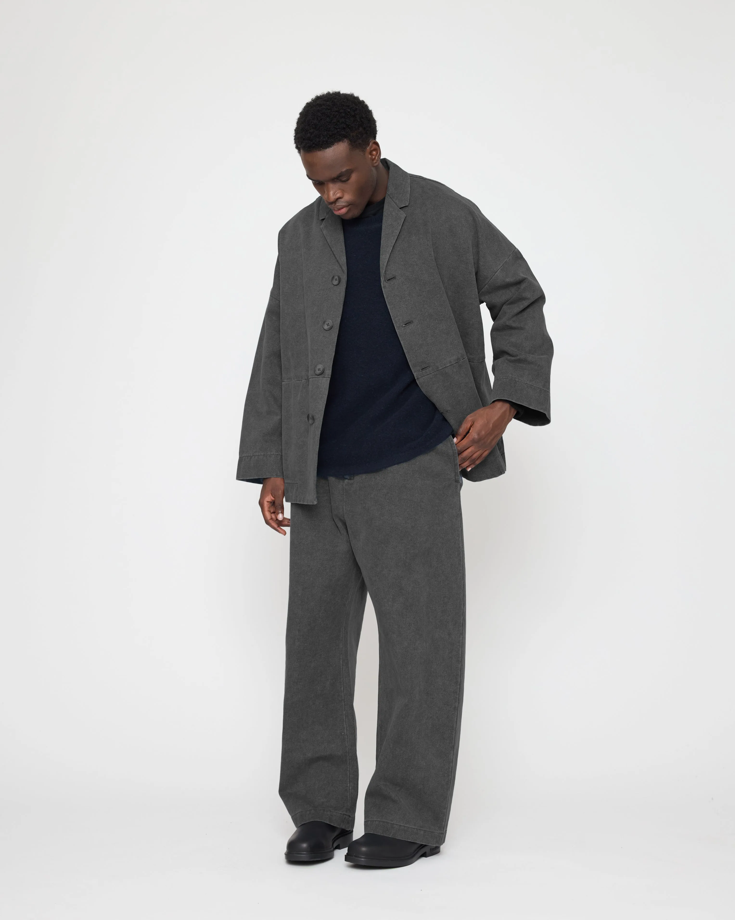 Oversized Blazer - FW26 - Washed Black sold by 7115 by Szeki product image thumbnail 4