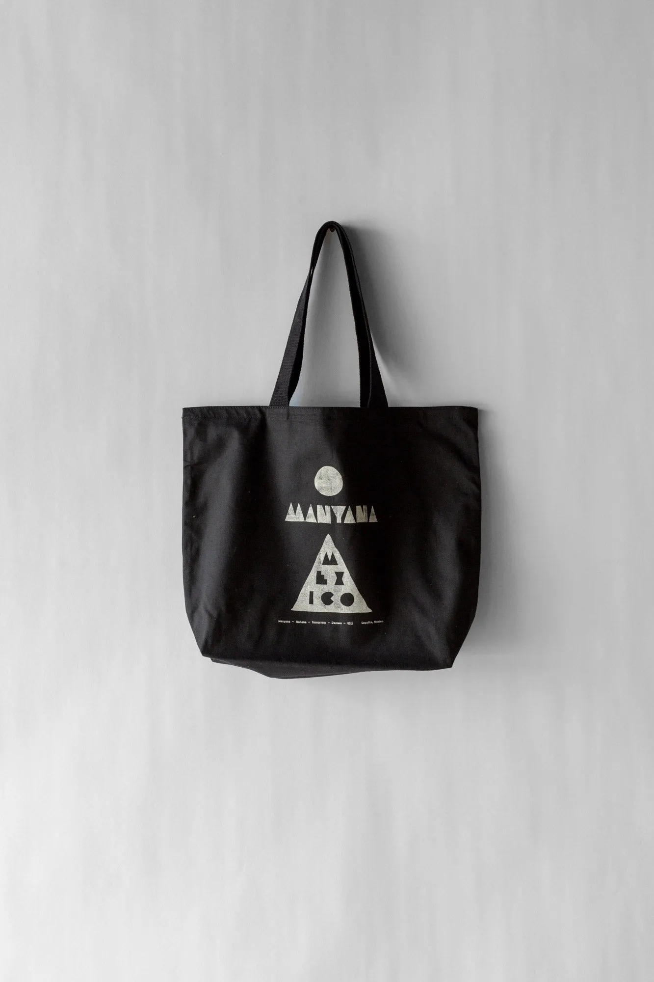 Pyramid Tote - Black sold by Manyana