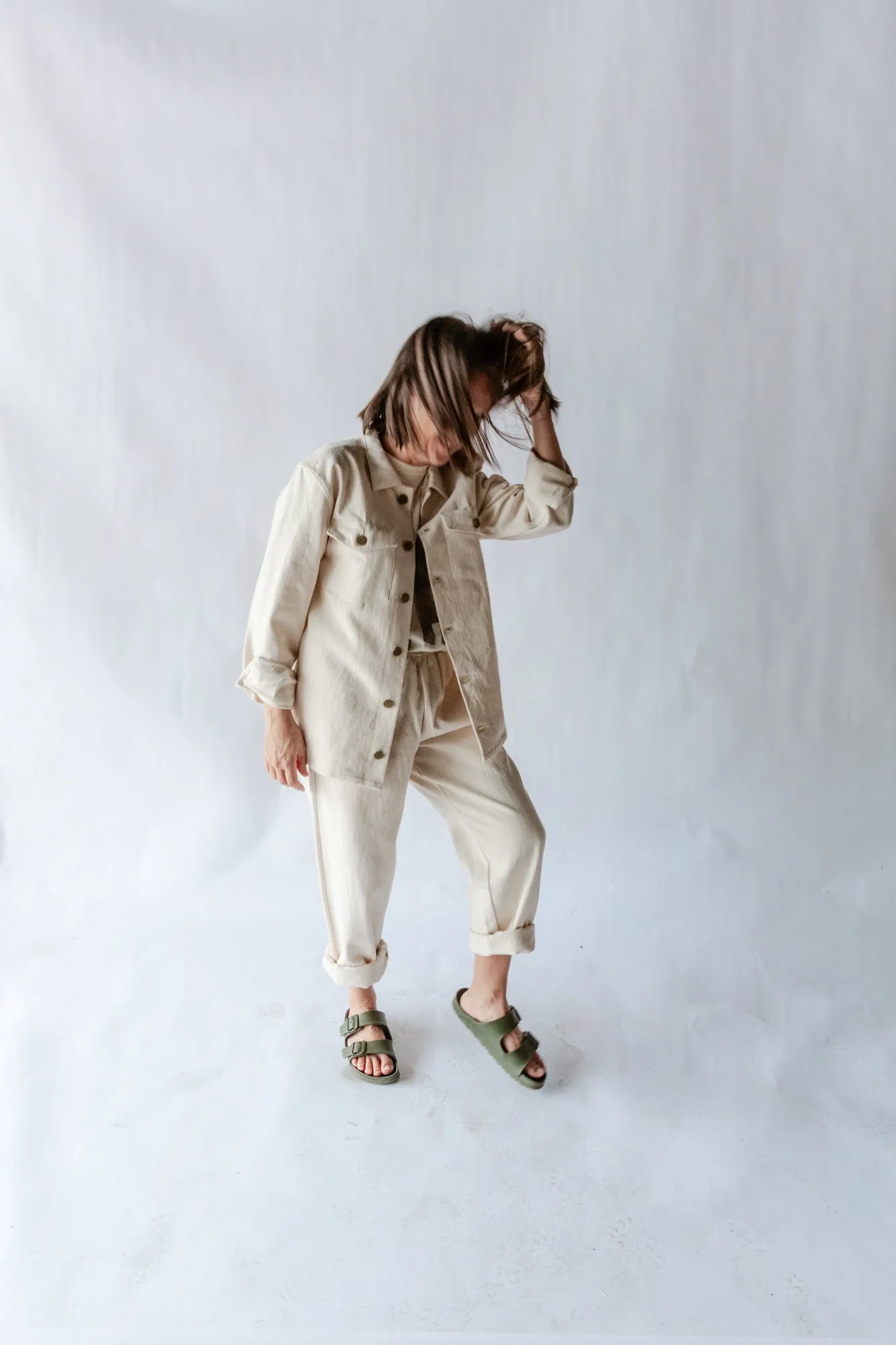 Peloton Jacket - Natural sold by Manyana product image thumbnail 3