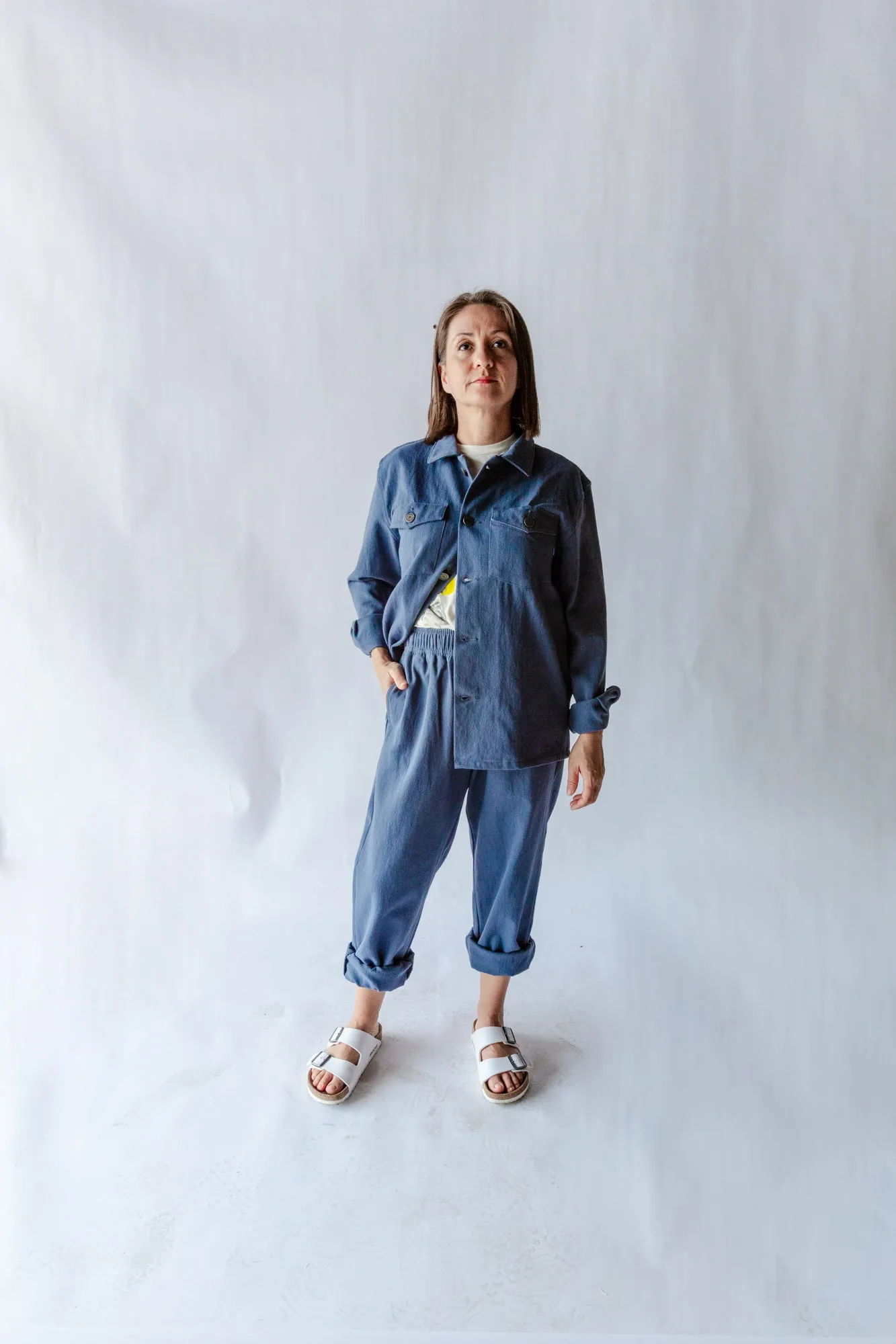 Peloton Jacket - Flat Navy sold by Manyana product image thumbnail 3