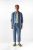 Coyota Shirt - Chambray Denim Linen sold by Manyana
