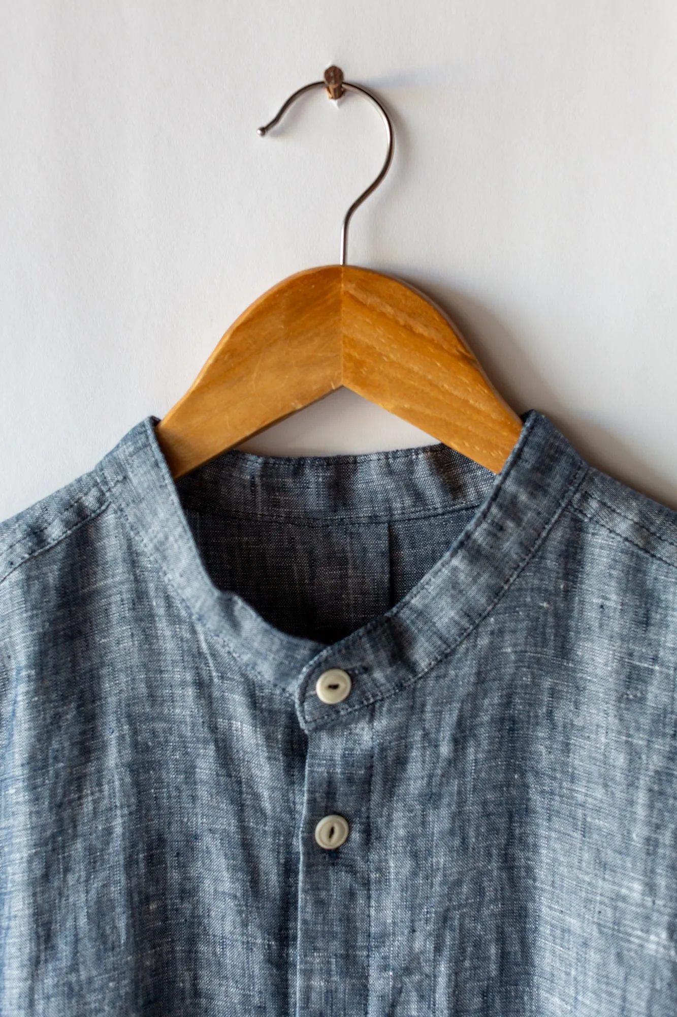 Coyota Shirt - Chambray Denim Linen sold by Manyana product image thumbnail 4