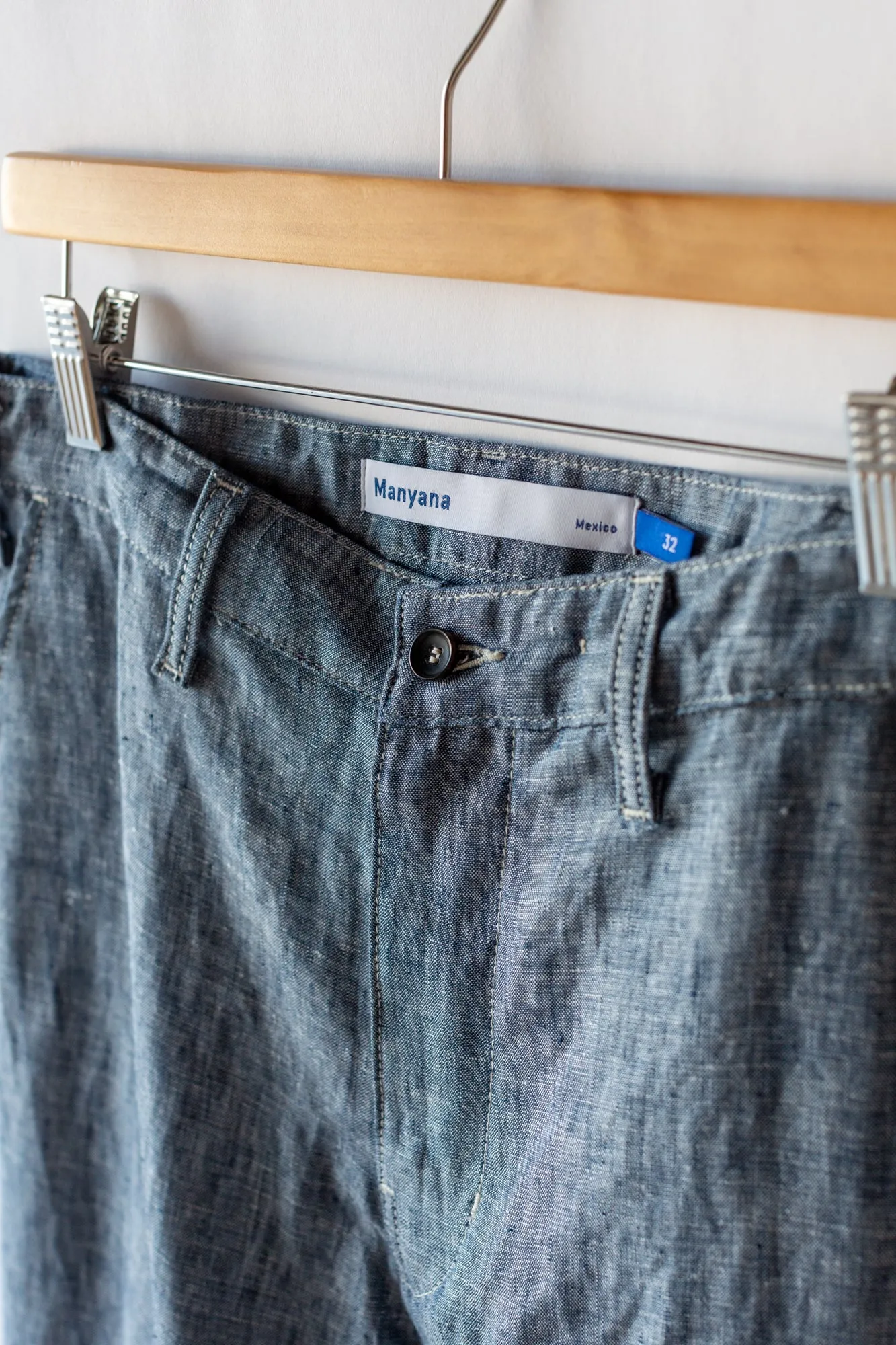 Coyote Pant - Chambray Denim Linen sold by Manyana product image thumbnail 3