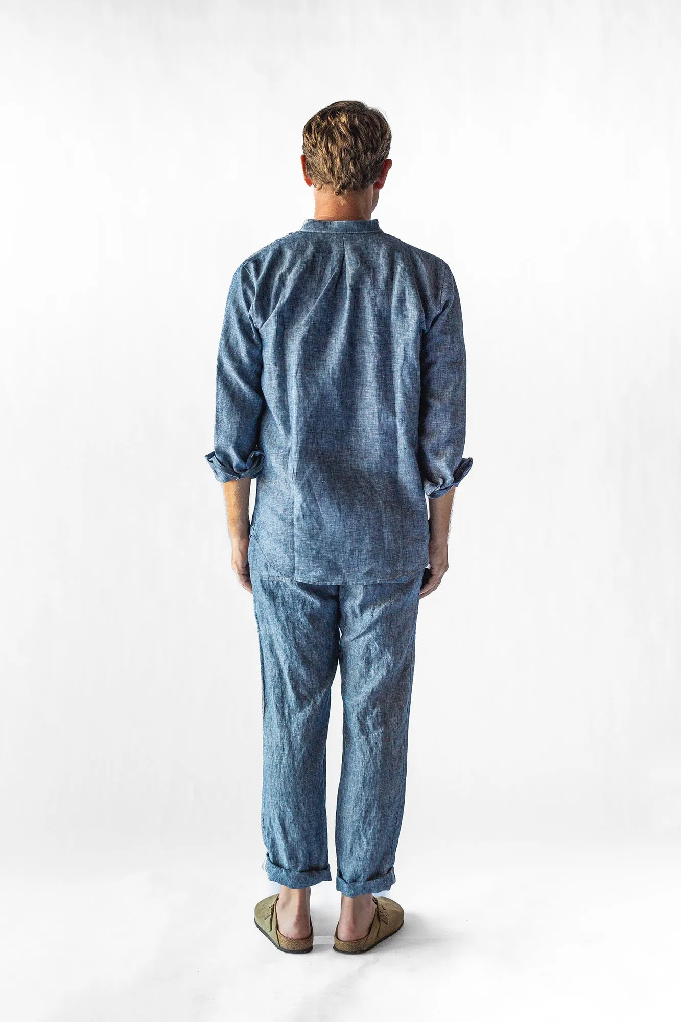 Coyote Pant - Chambray Denim Linen sold by Manyana product image thumbnail 5