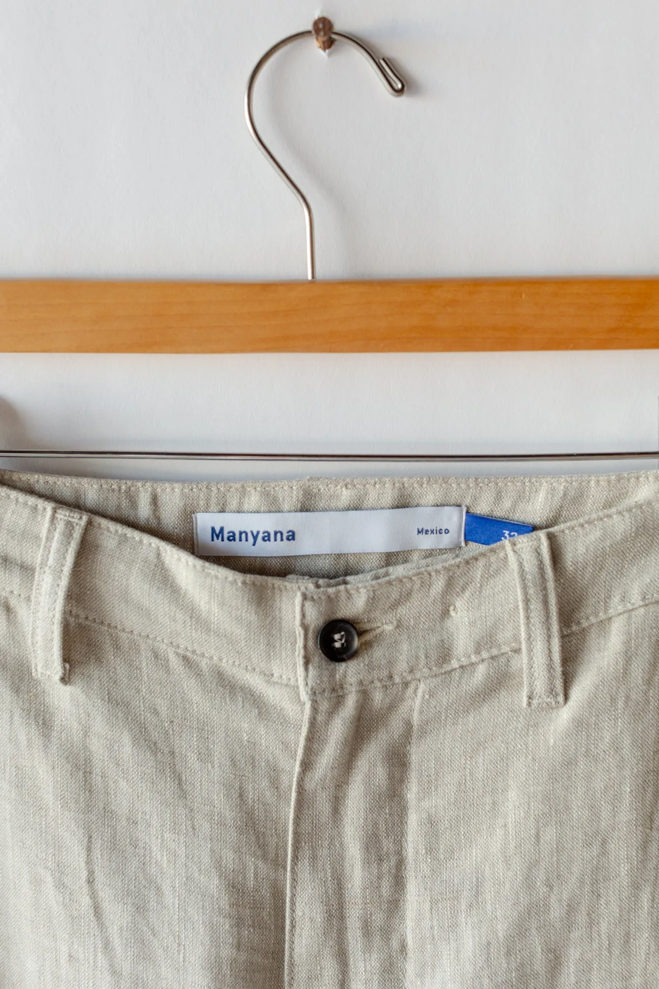 Coyote Pant - Oatmeal Linen sold by Manyana product image thumbnail 4