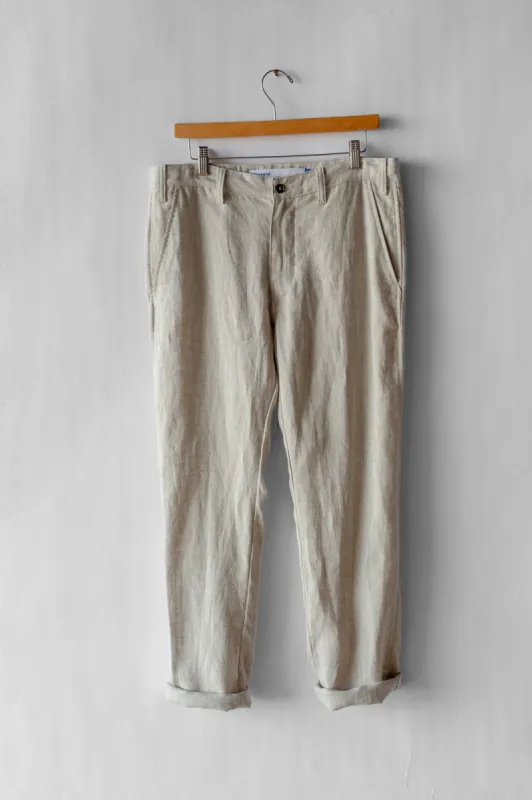 Coyote Pant - Oatmeal Linen sold by Manyana