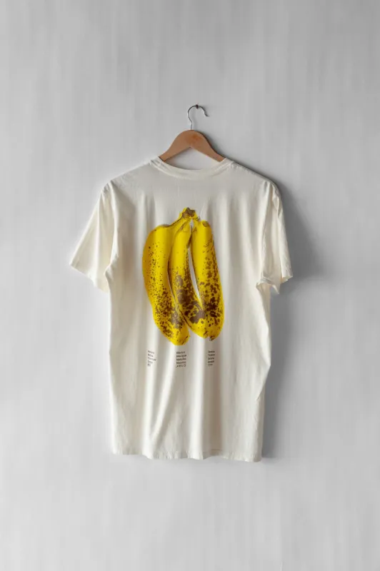 Platano T-Shirt - Ecru sold by Manyana