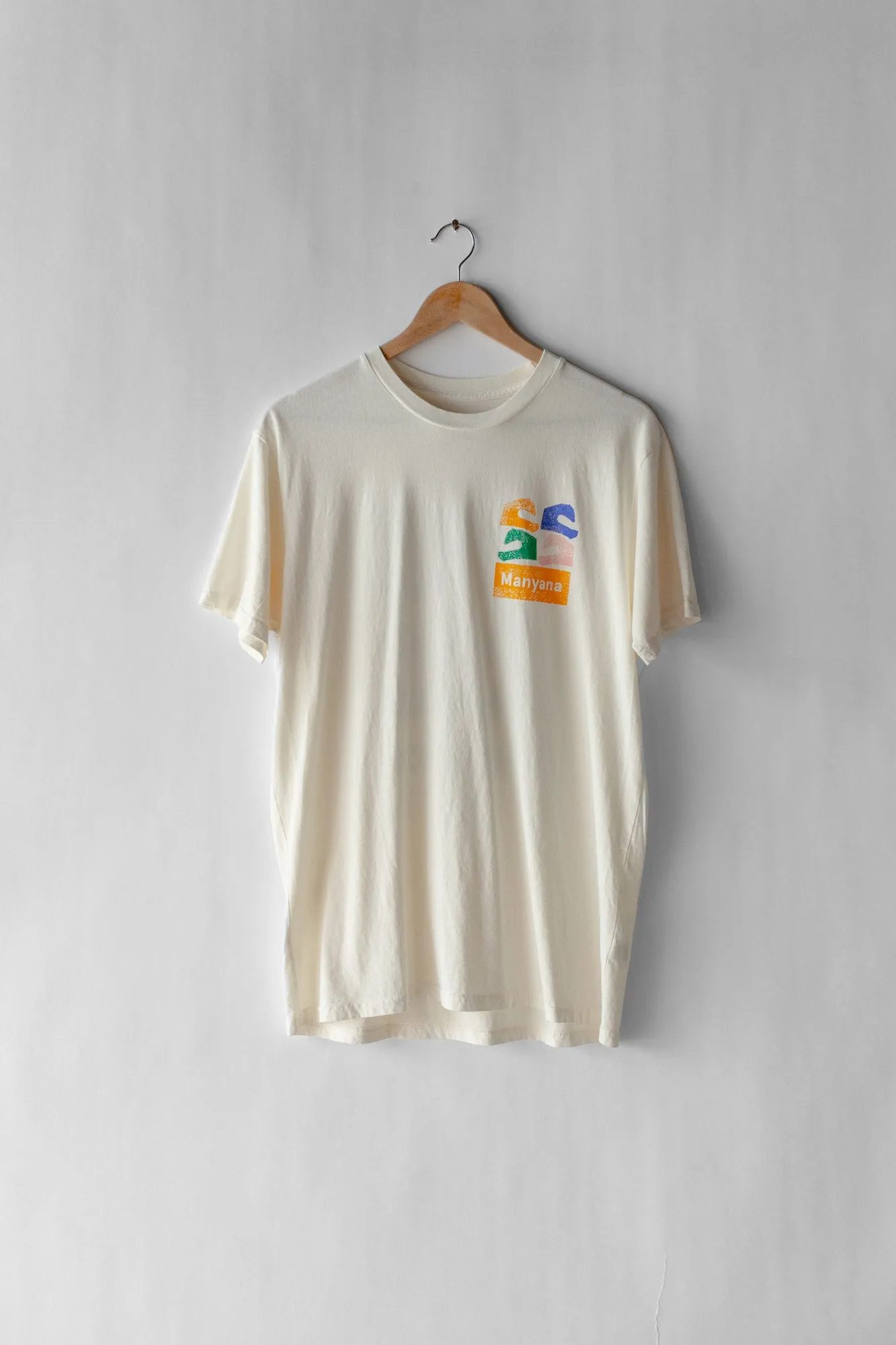 Waves T-Shirt - Ecru sold by Manyana product image thumbnail 4