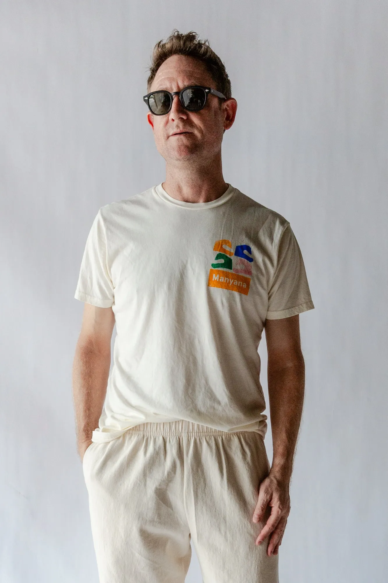 Waves T-Shirt - Ecru sold by Manyana product image thumbnail 3