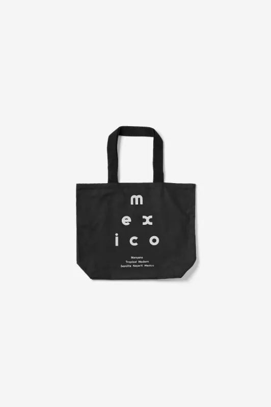 Mexico Triangle Tote - Black sold by Manyana