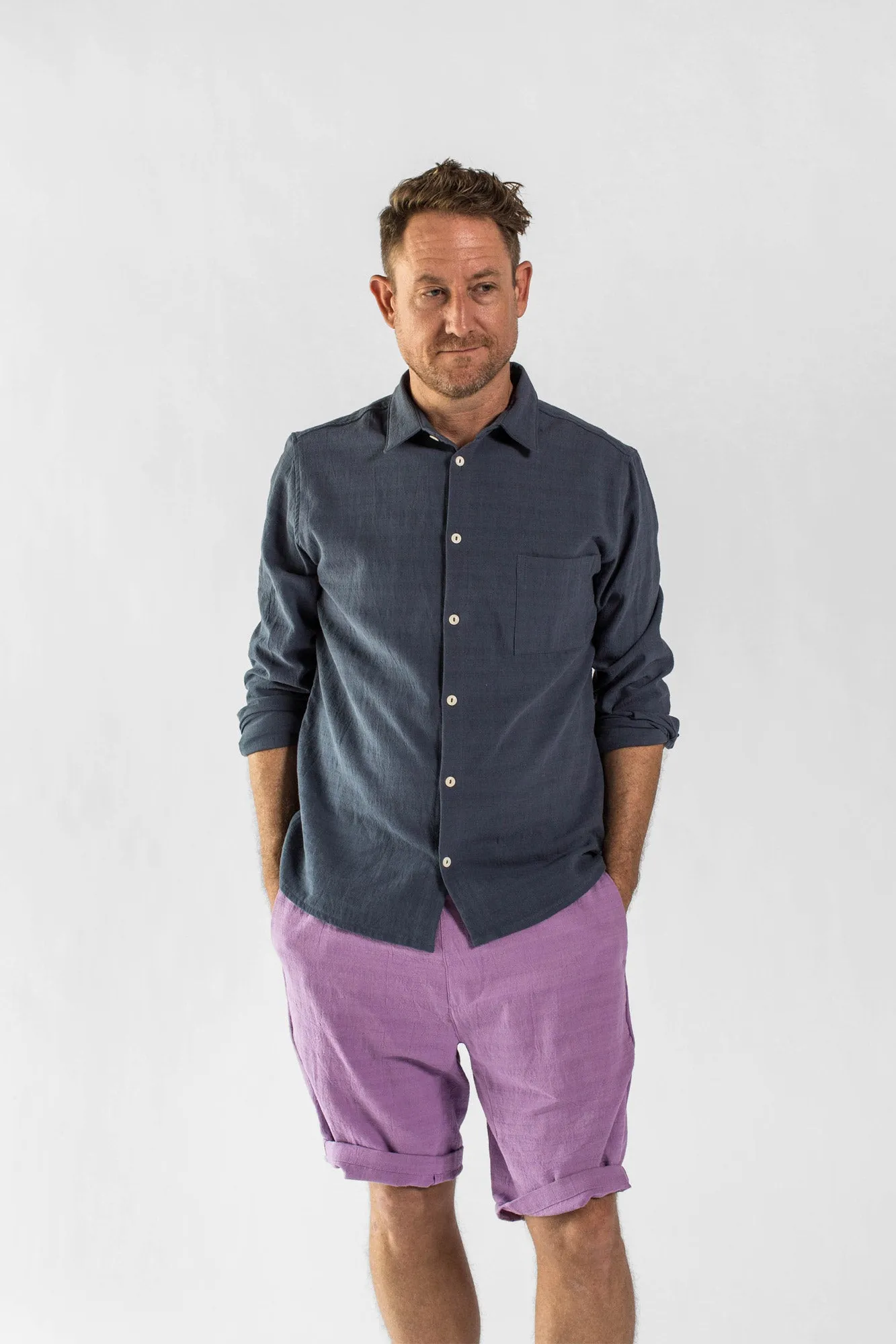 Espadin Shirt - Flat Navy sold by Manyana product image thumbnail 4