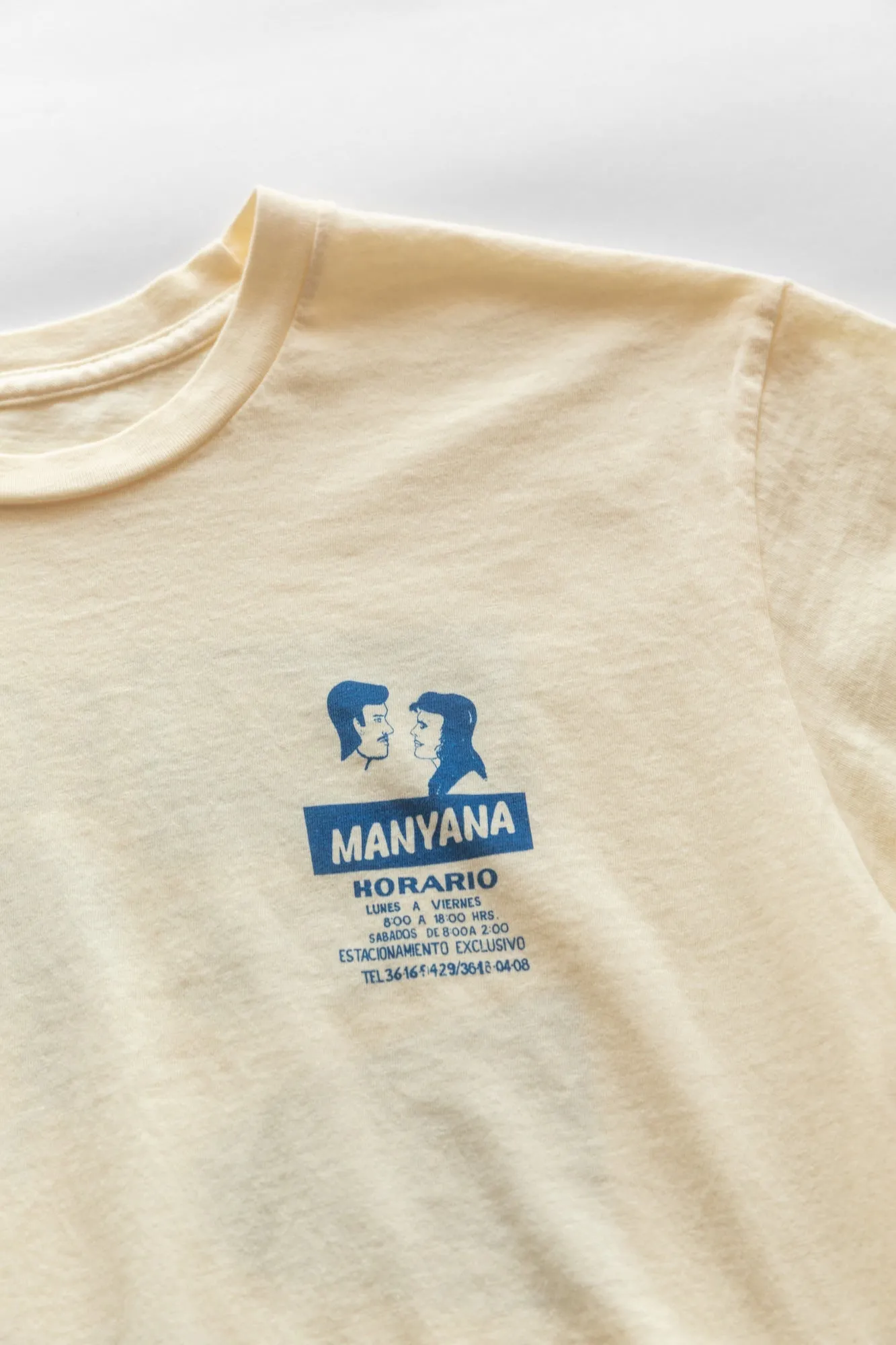 Found Type #1 T-Shirt - Ecru sold by Manyana product image thumbnail 4