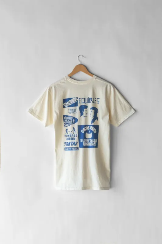 Found Type #1 T-Shirt - Ecru sold by Manyana