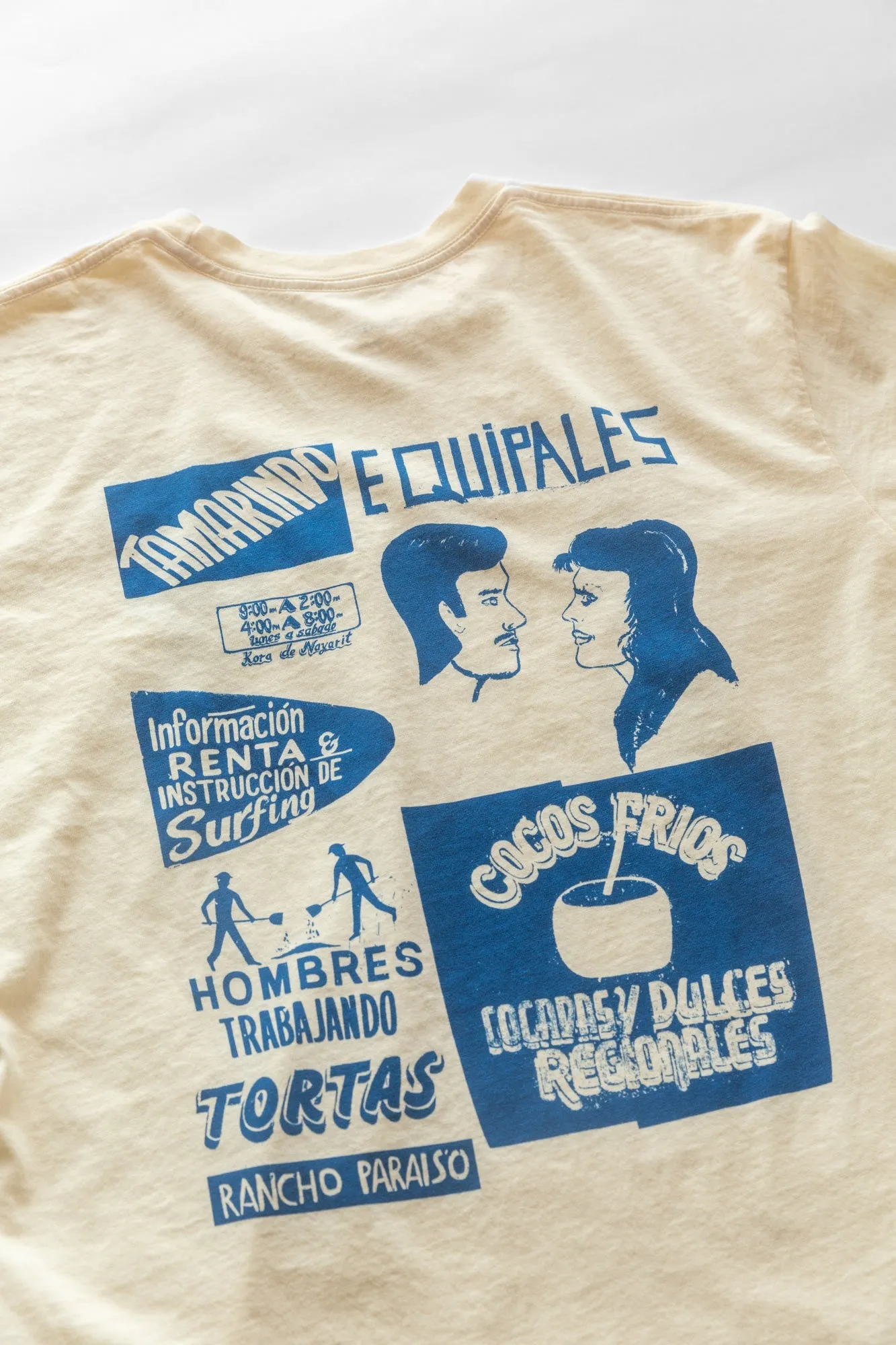 Found Type #1 T-Shirt - Ecru sold by Manyana product image thumbnail 2