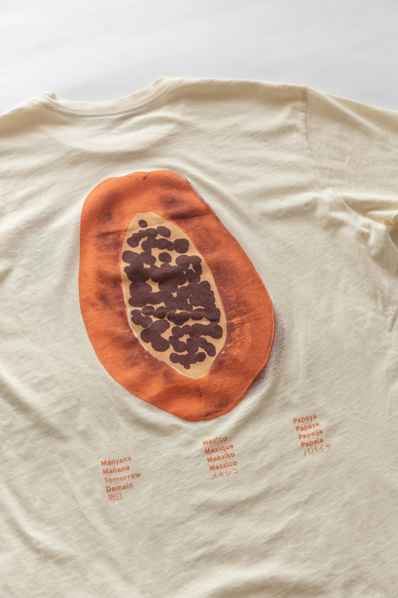 Papaya T-Shirt sold by Manyana product image thumbnail 2