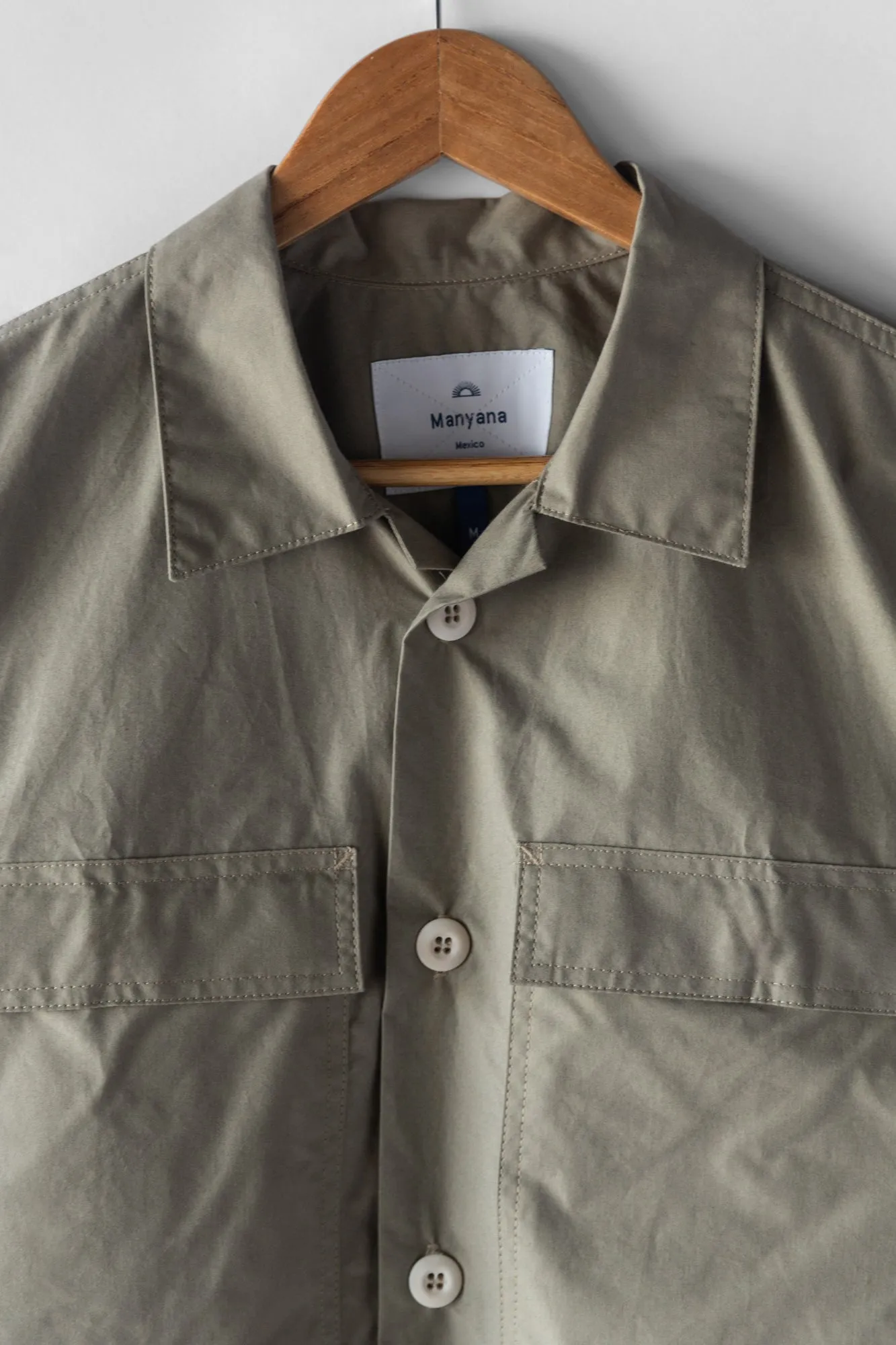 Depart Shirt - Silver Sage sold by Manyana product image thumbnail 2