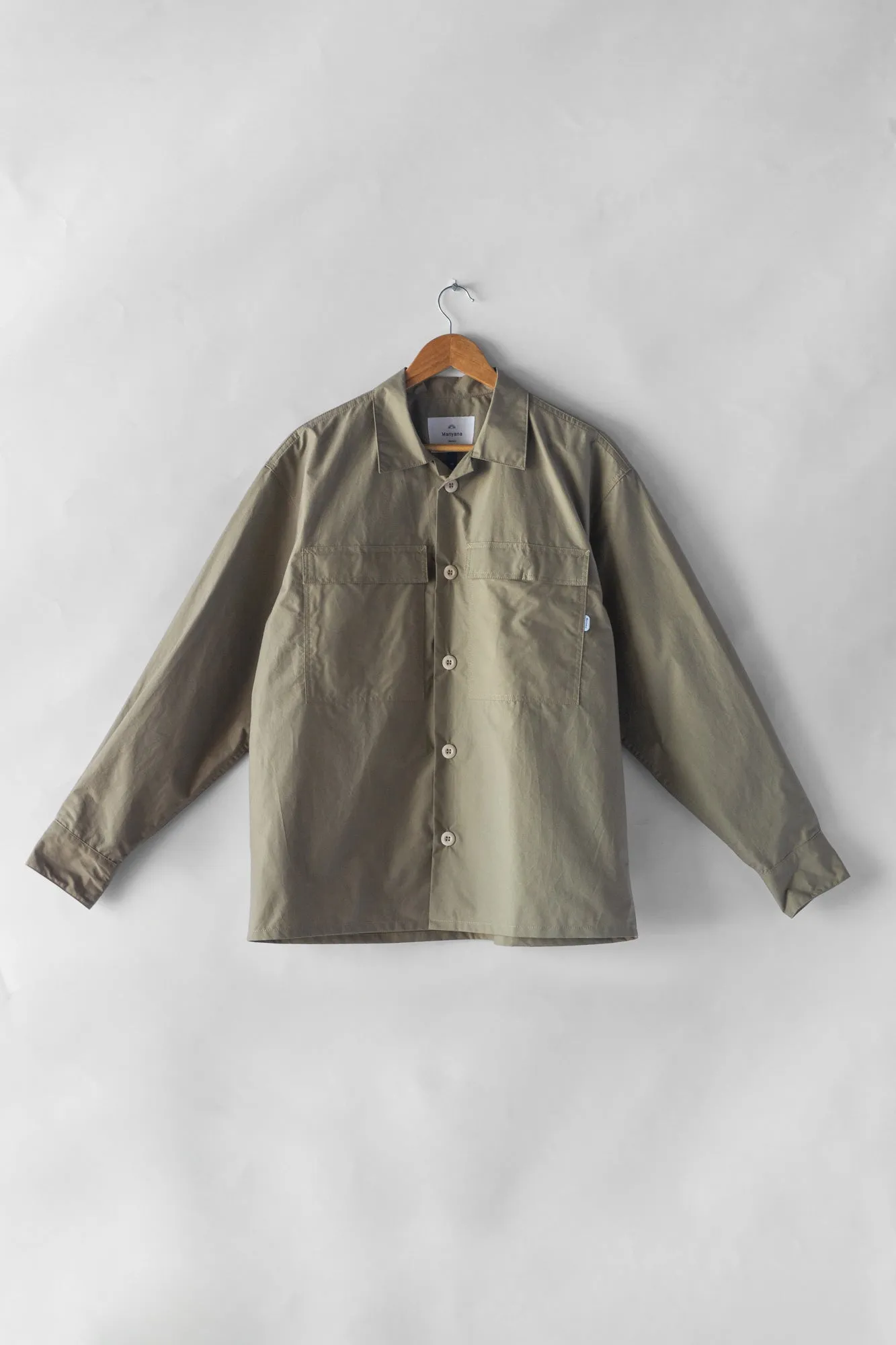 Depart Shirt - Silver Sage sold by Manyana