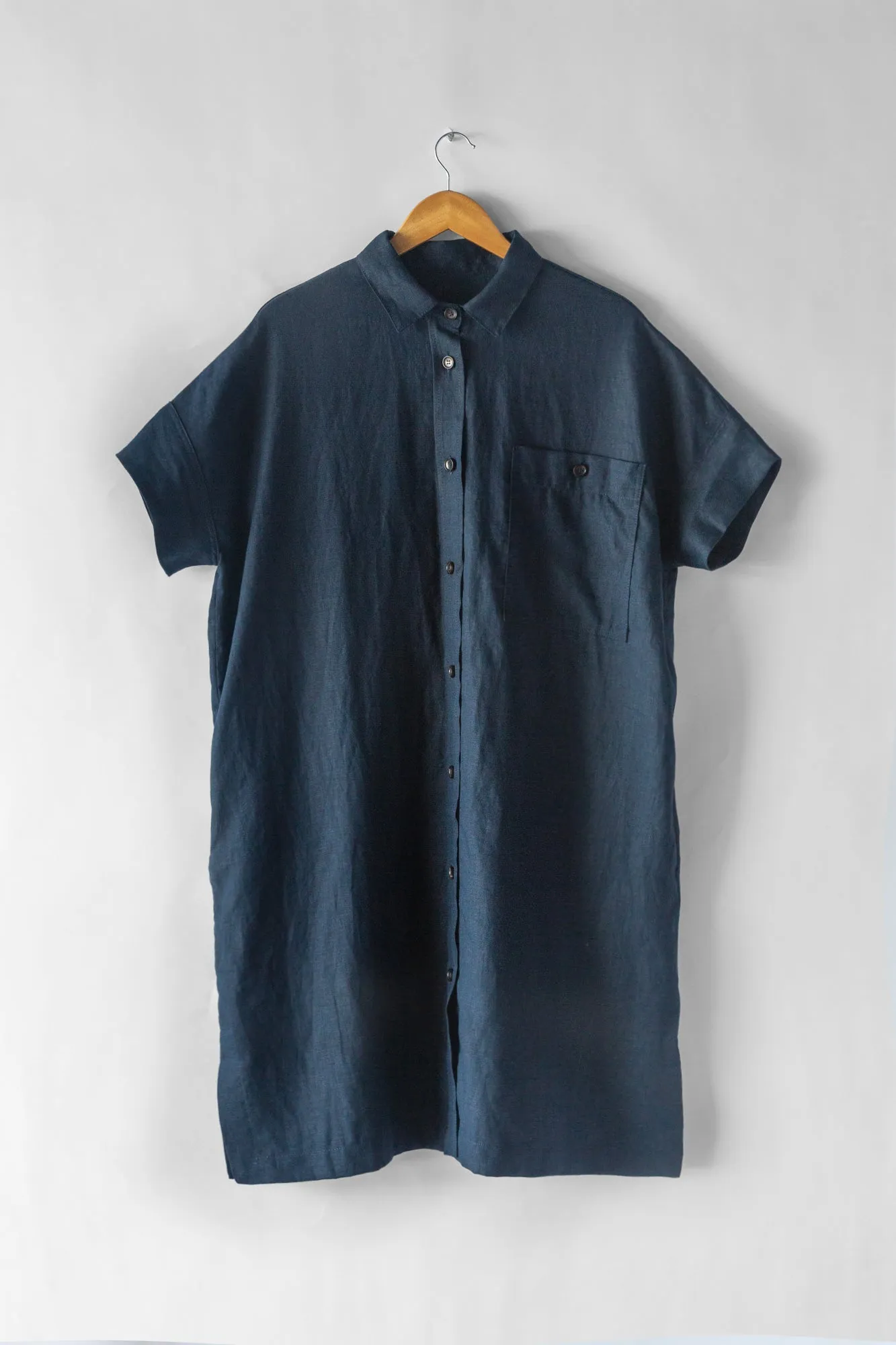 Bilbao Dress - Navy sold by Manyana