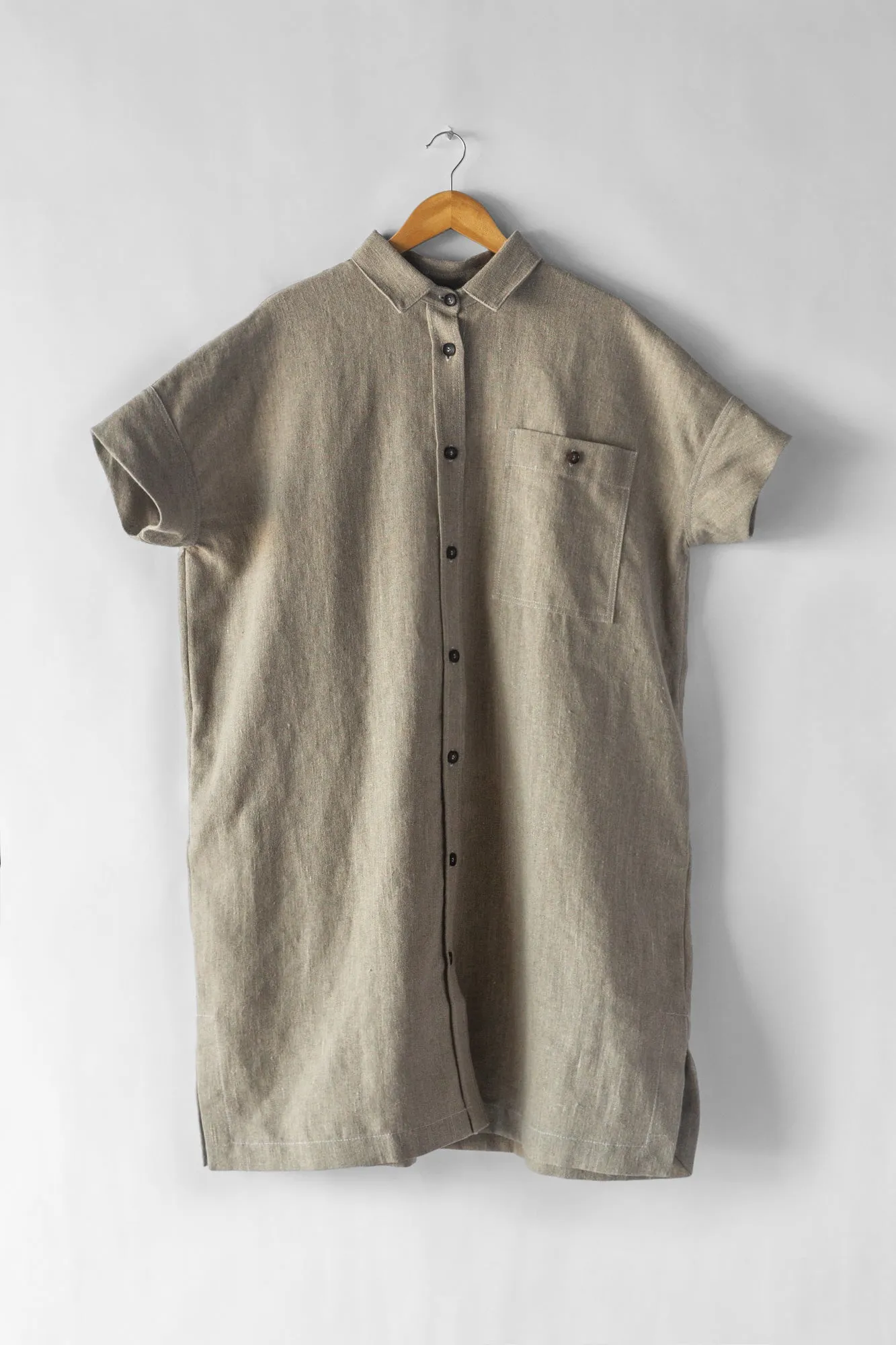 Bilbao Dress - Flax sold by Manyana