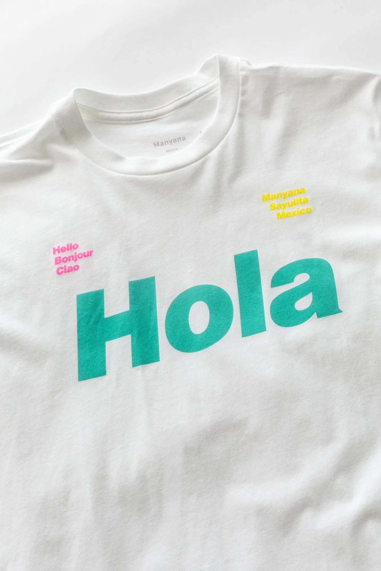 Hola T-Shirt sold by Manyana product image thumbnail 3