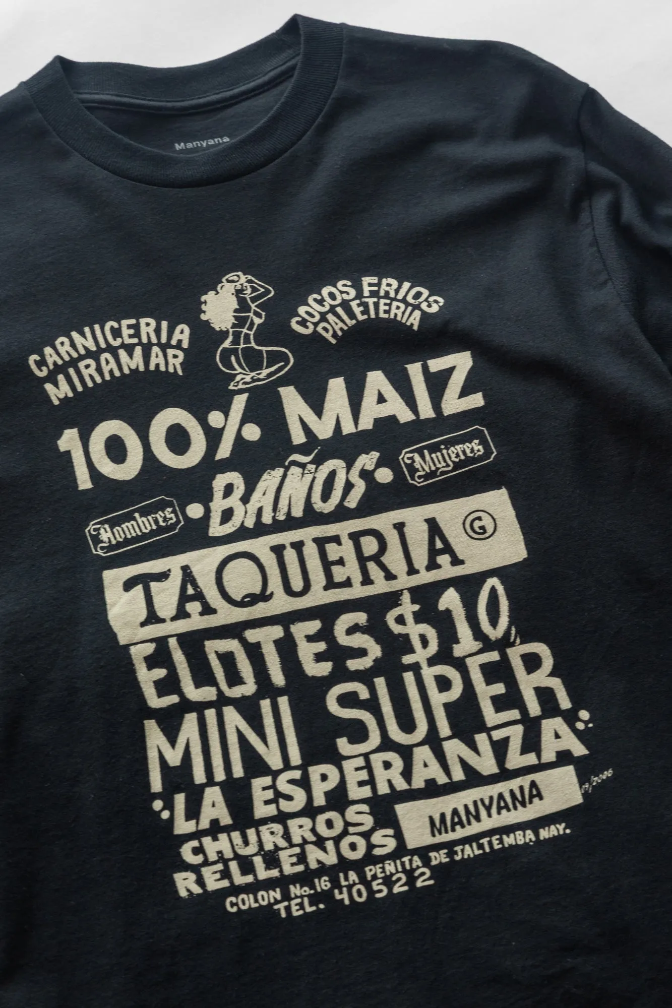 Found Type No.4 LS T-Shirt sold by Manyana product image thumbnail 2