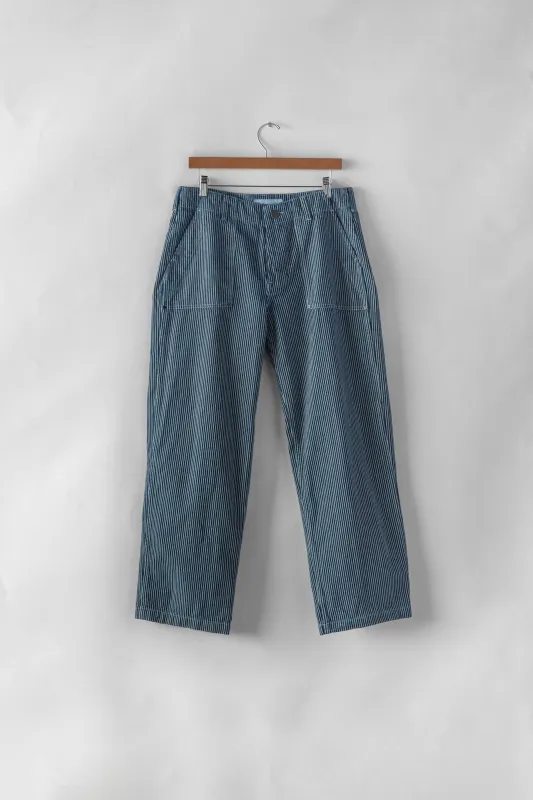 Bahia Pant - Railroad Denim made by Manyana