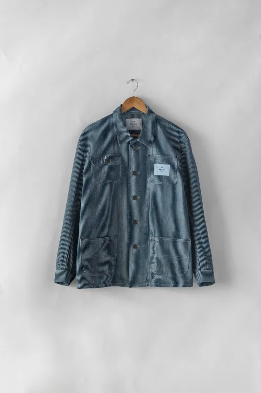 Roam Jacket - Railroad Denim sold by Manyana
