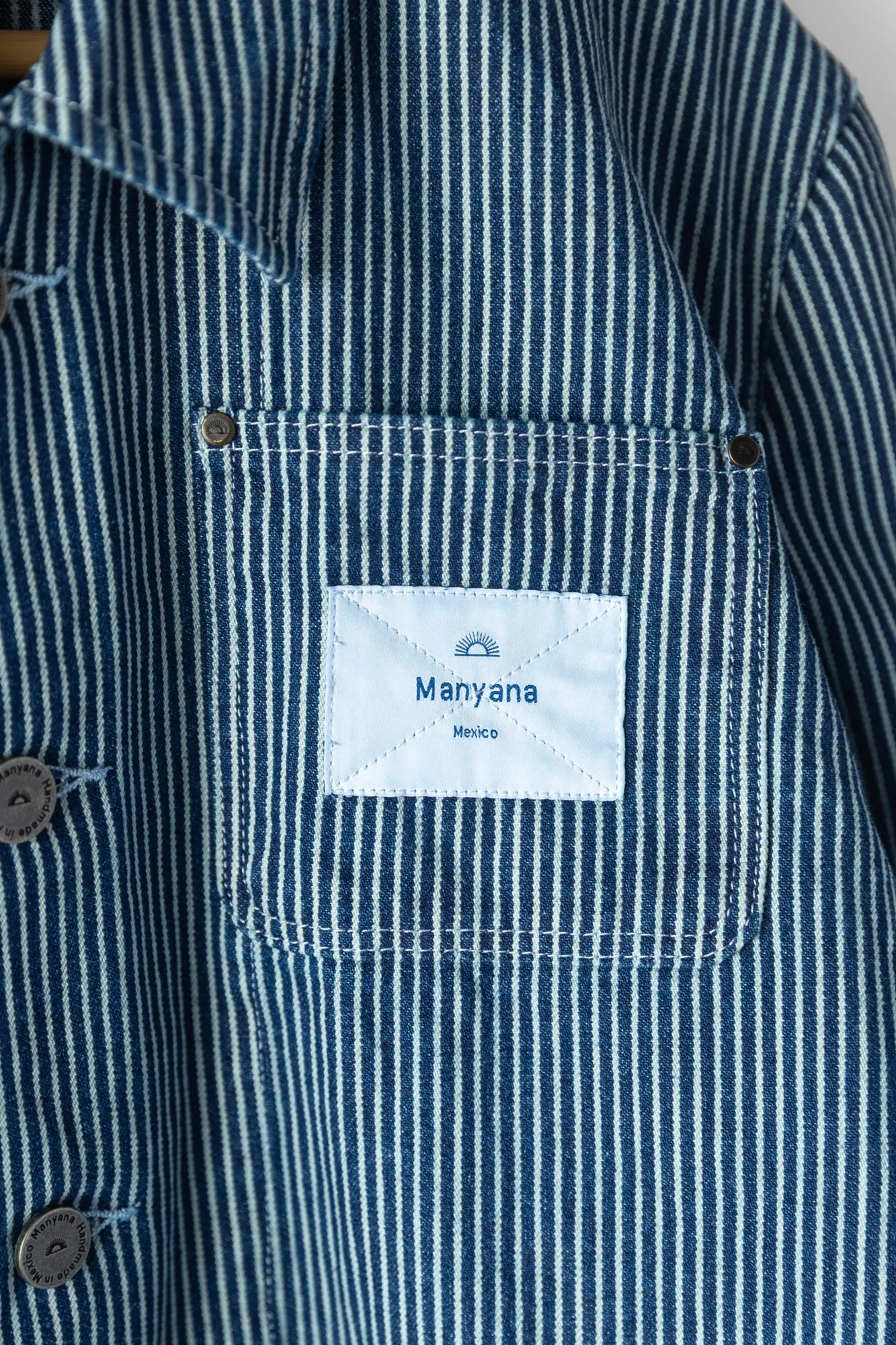 Roam Jacket - Railroad Denim sold by Manyana product image thumbnail 4