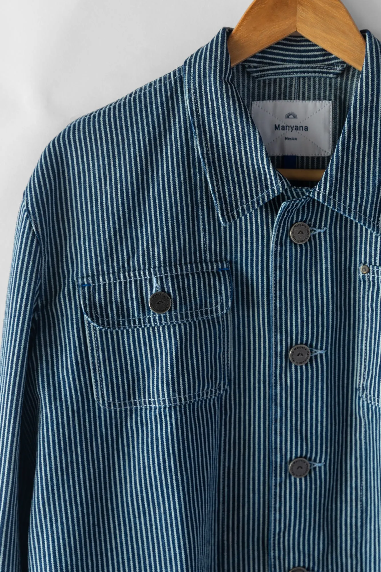 Roam Jacket - Railroad Denim sold by Manyana product image thumbnail 3