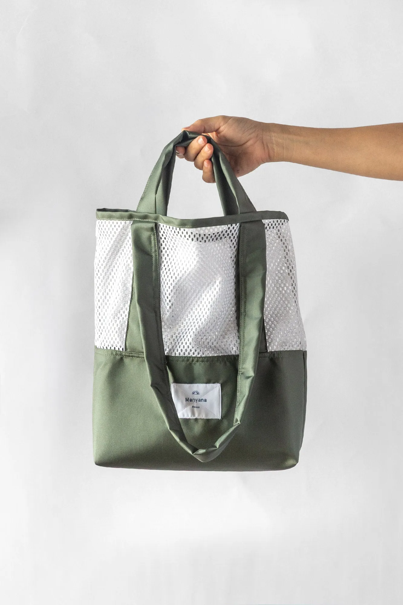Malla Tote Bag - Mesh + Flight Nylon sold by Manyana product image thumbnail 3