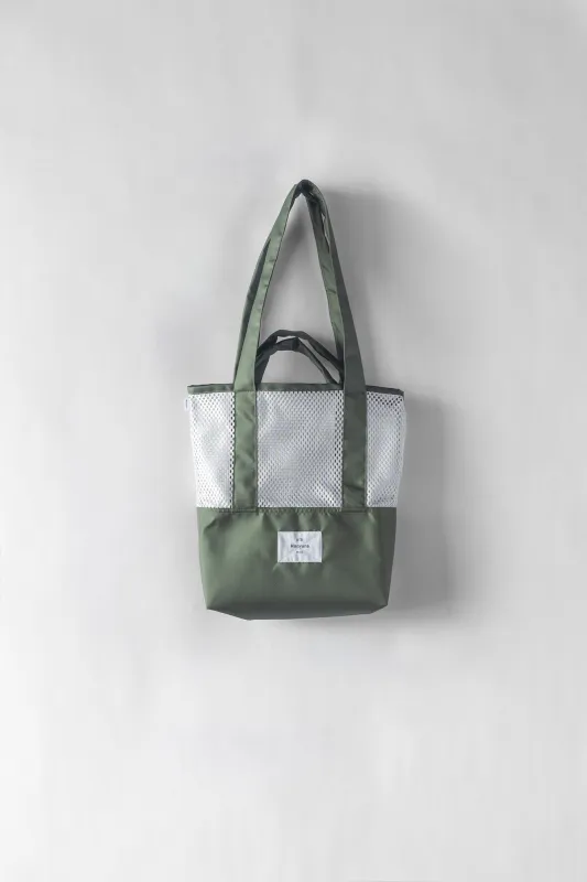 Malla Tote Bag - Mesh + Flight Nylon sold by Manyana