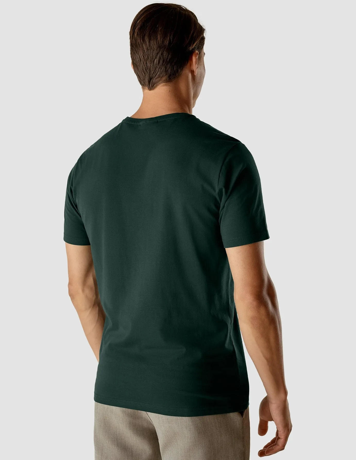 Supima T-shirt Forest Green sold by Shaping New Tomorrow product image thumbnail 5