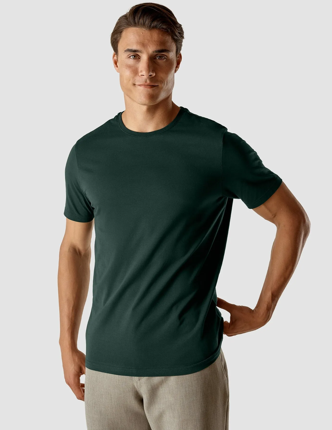 Supima T-shirt Forest Green sold by Shaping New Tomorrow