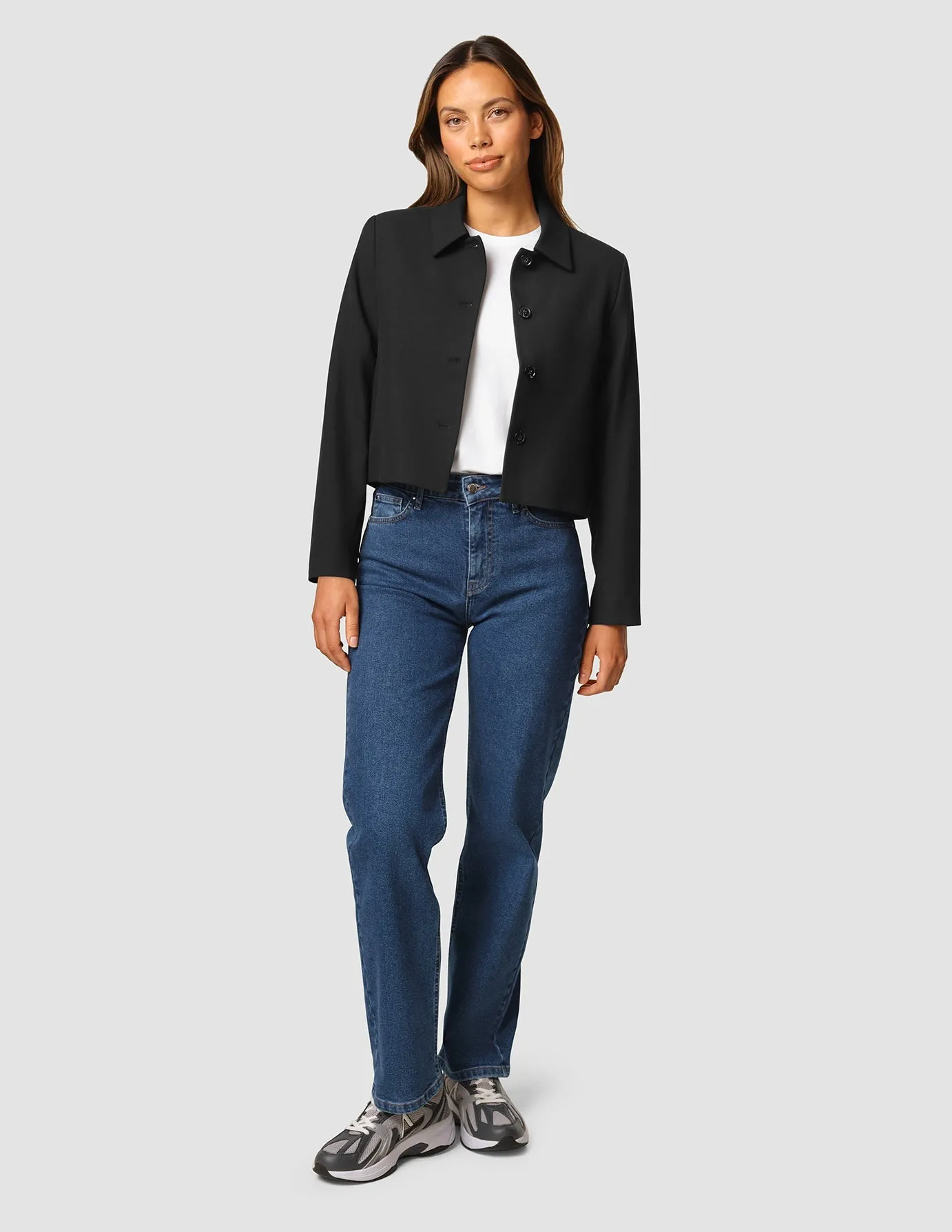 Serene Short Jacket Black sold by Shaping New Tomorrow product image thumbnail 4