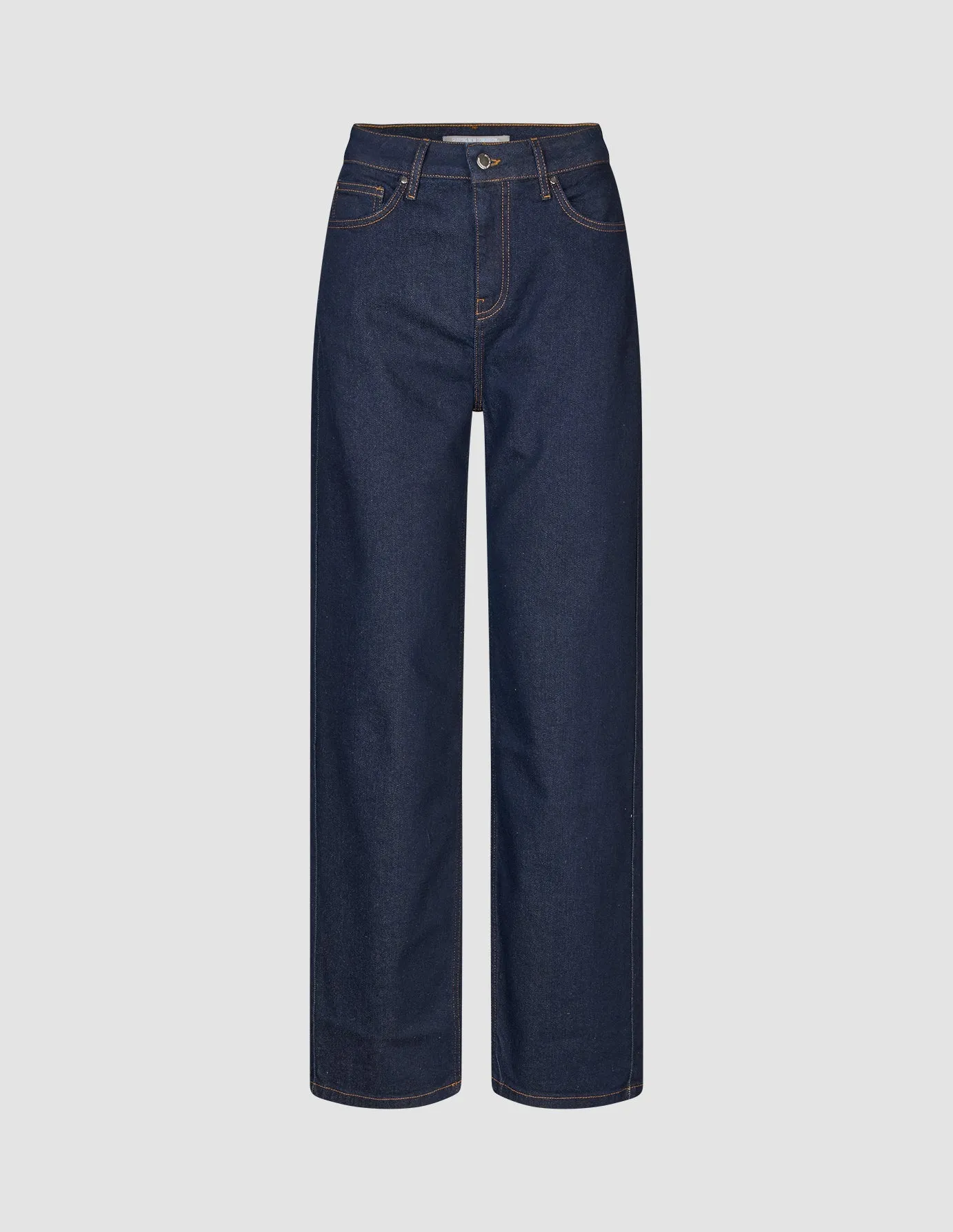 Jeans Straight Fit Dark Blue sold by Shaping New Tomorrow product image thumbnail 3